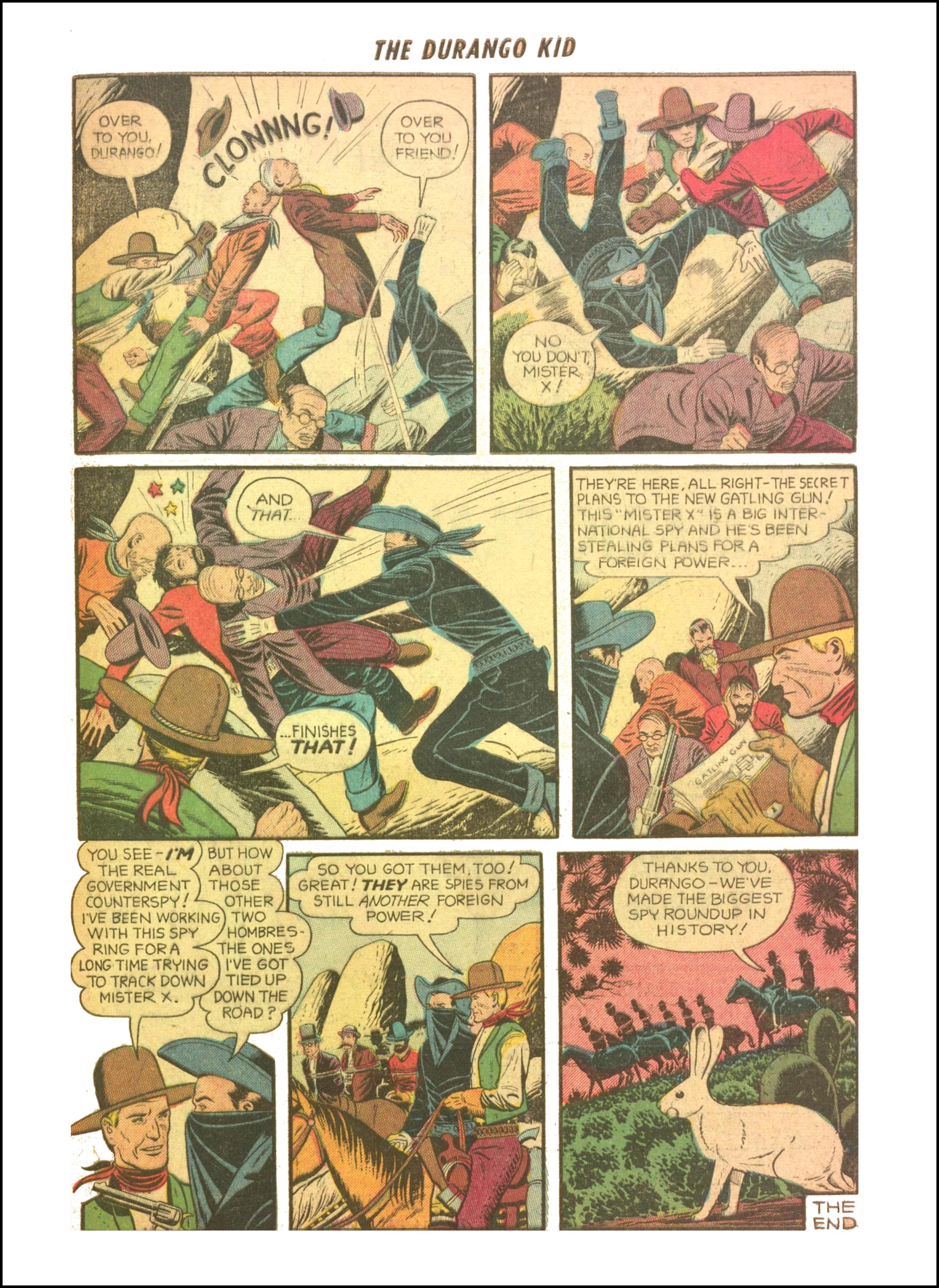 Read online Charles Starrett as The Durango Kid comic -  Issue #26 - 33