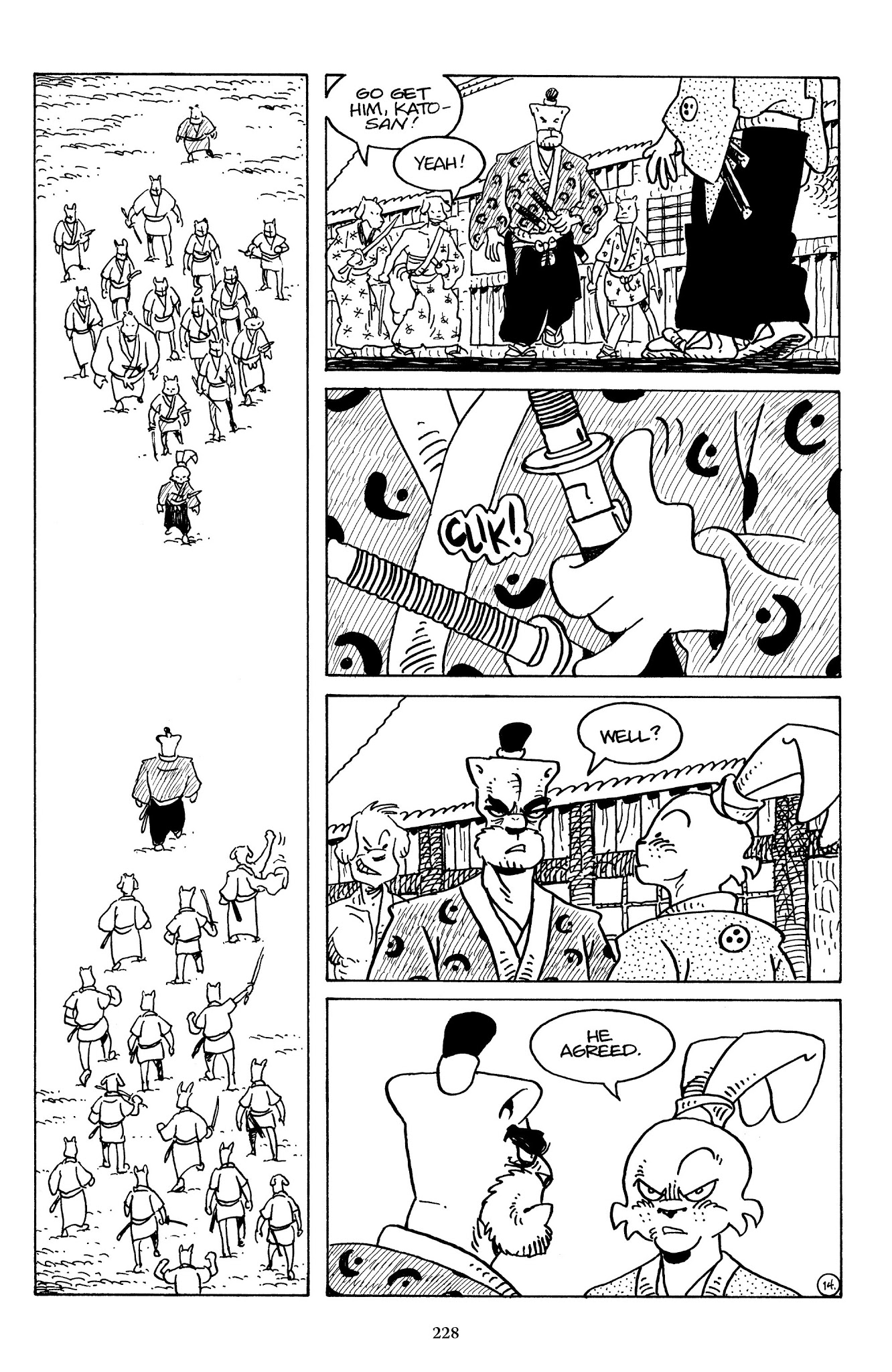 Read online The Usagi Yojimbo Saga comic -  Issue # TPB 7 - 223