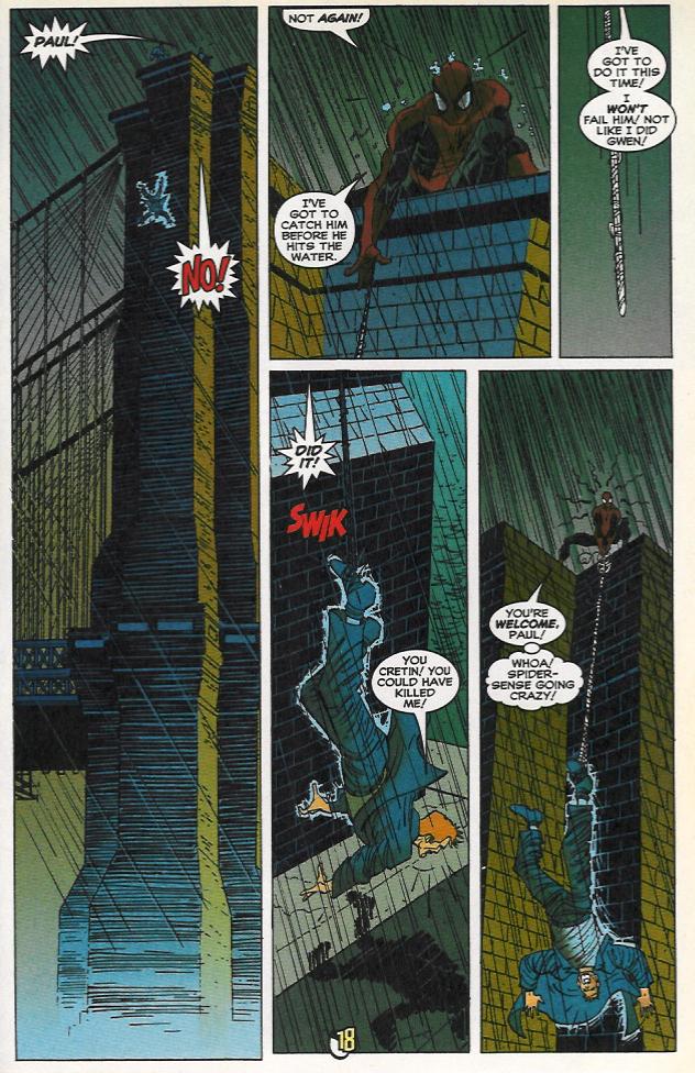 Read online Spider-Man (1990) comic -  Issue #86 - The Span Of Years - 19