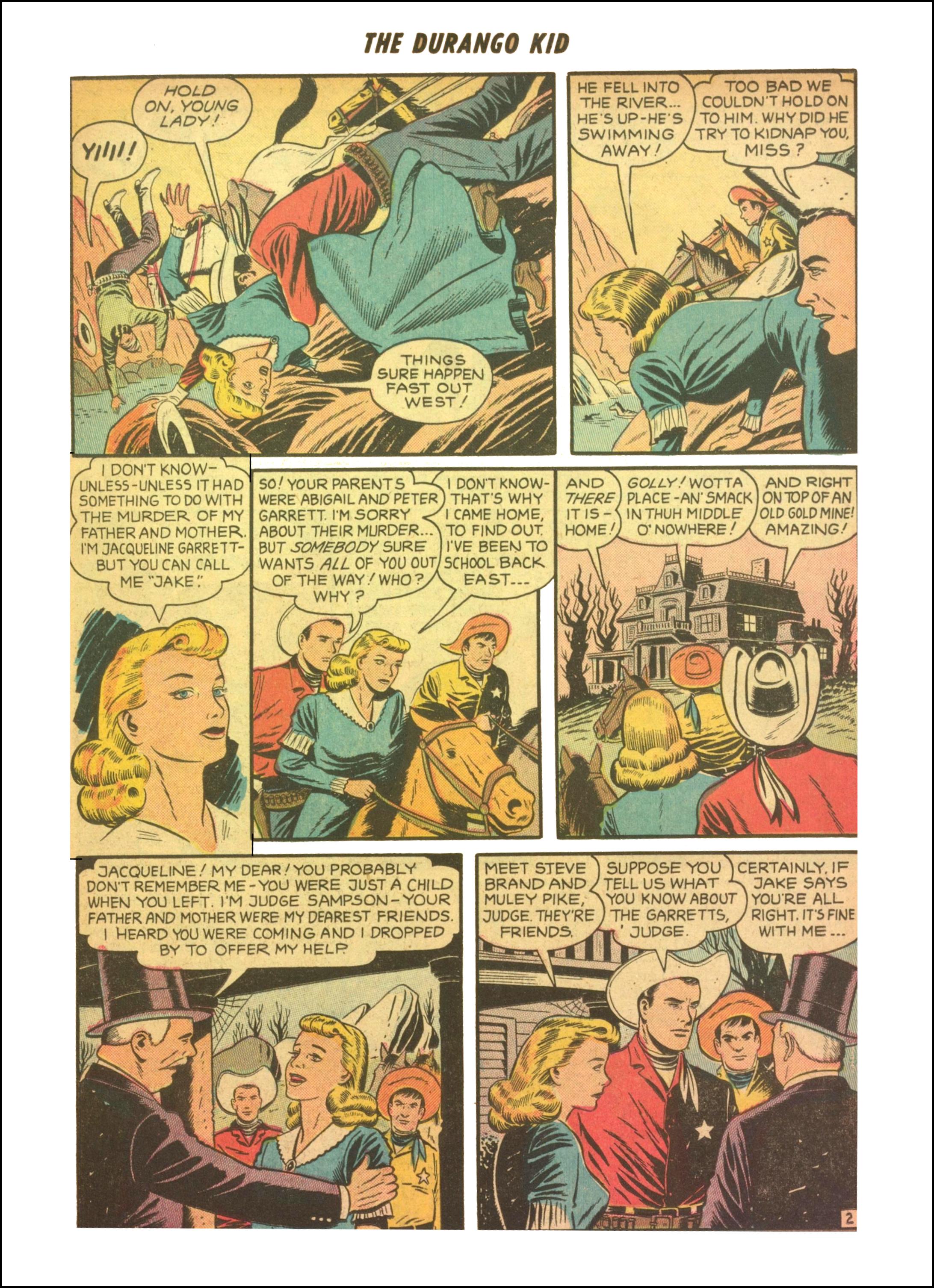 Read online Charles Starrett as The Durango Kid comic -  Issue #24 - 11
