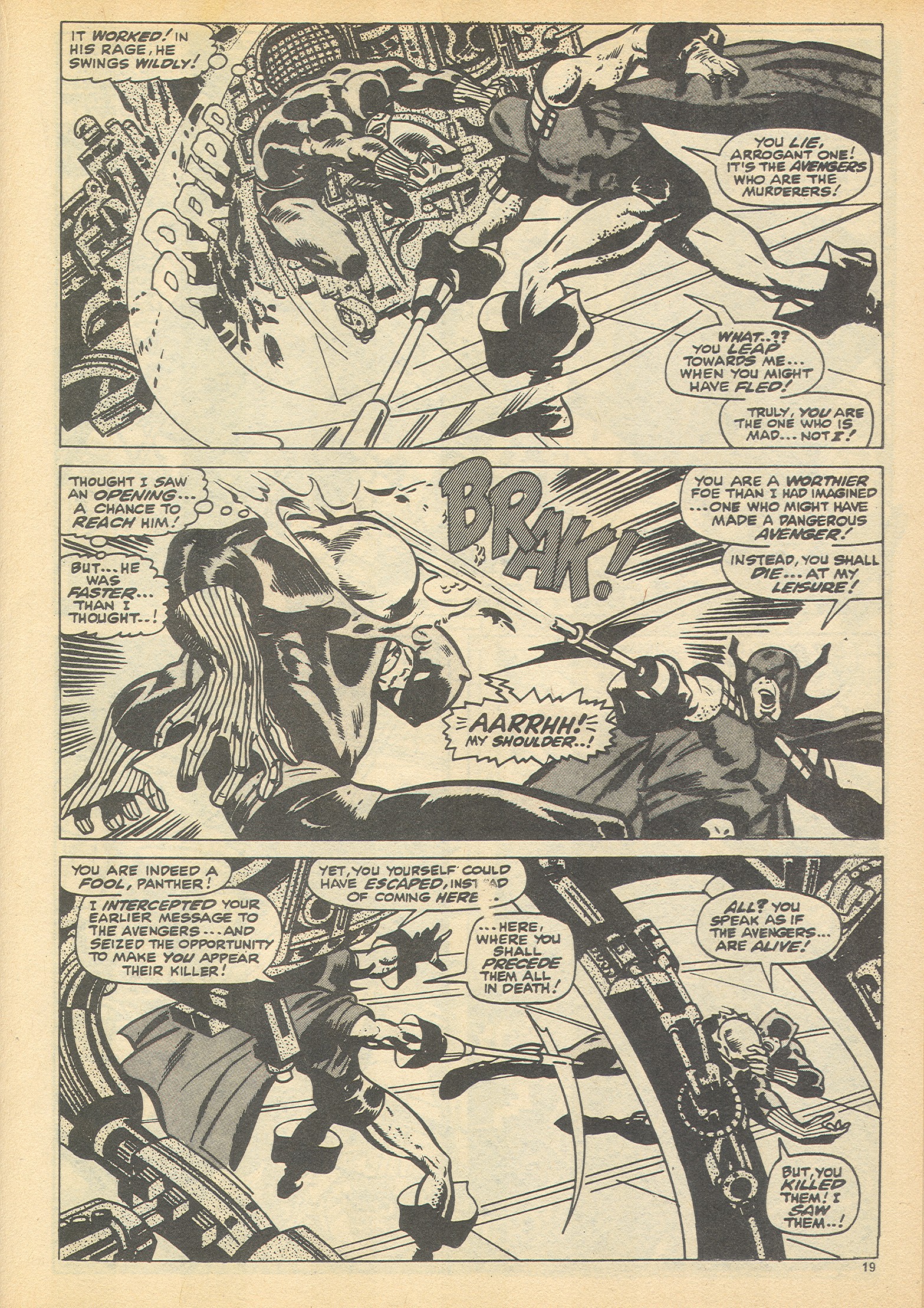 Read online The Avengers (1973) comic -  Issue #71 - 19