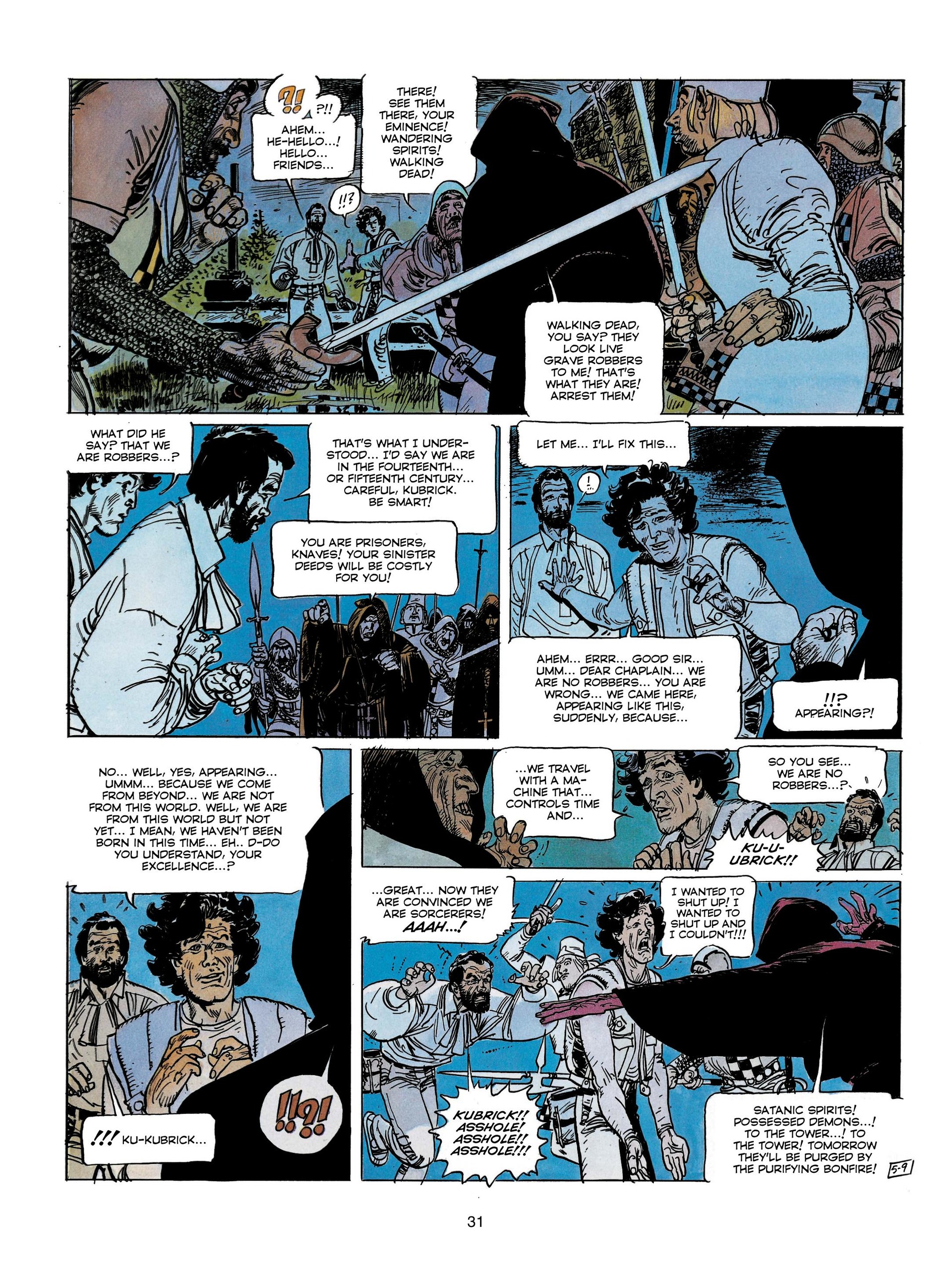 Read online Clarke and Kubrick comic -  Issue #3 - 32