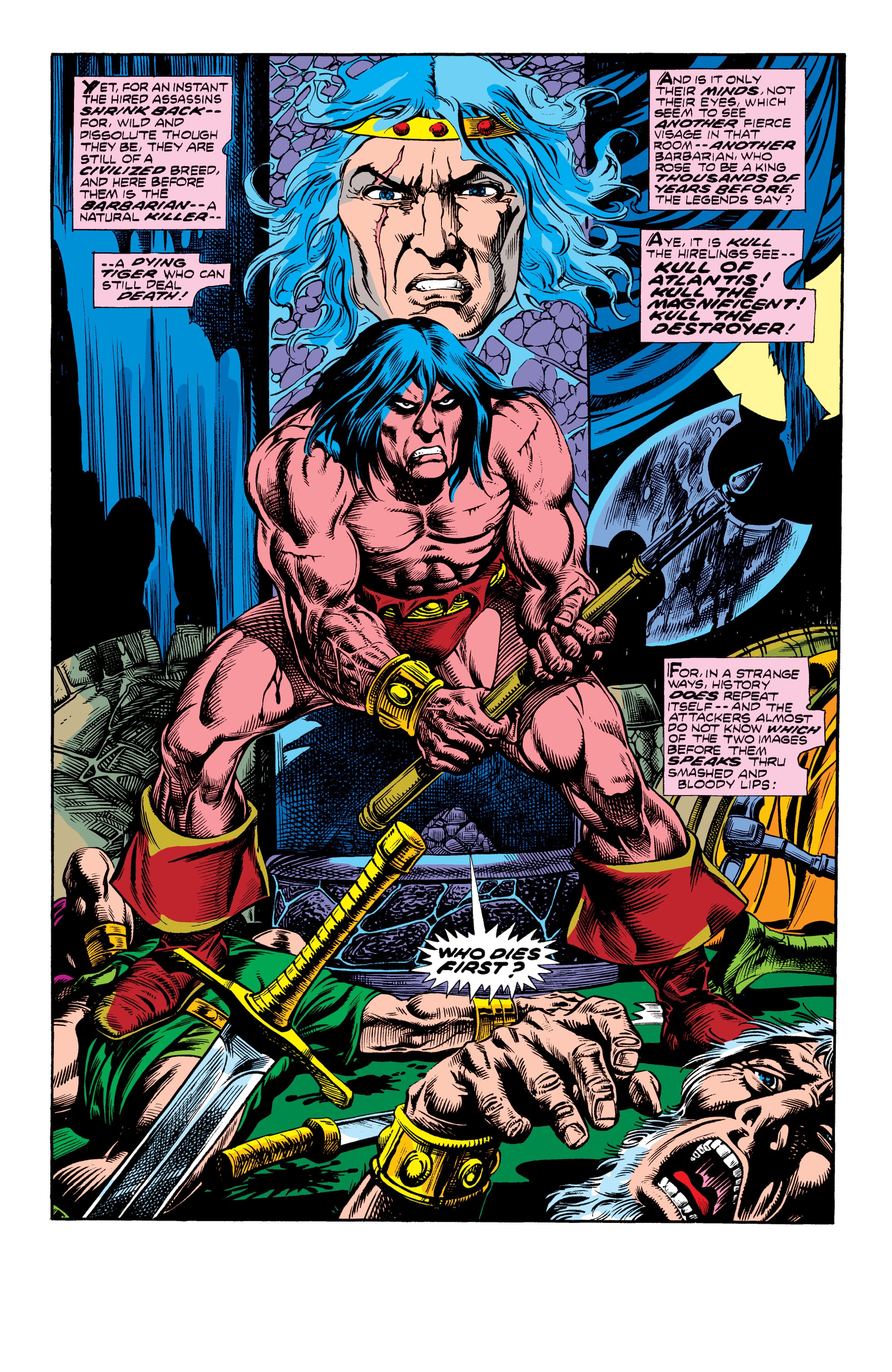 Read online Conan the Barbarian Epic Collection: The Original Marvel Years - Of Once and Future Kings comic -  Issue # TPB (Part 3) - 50