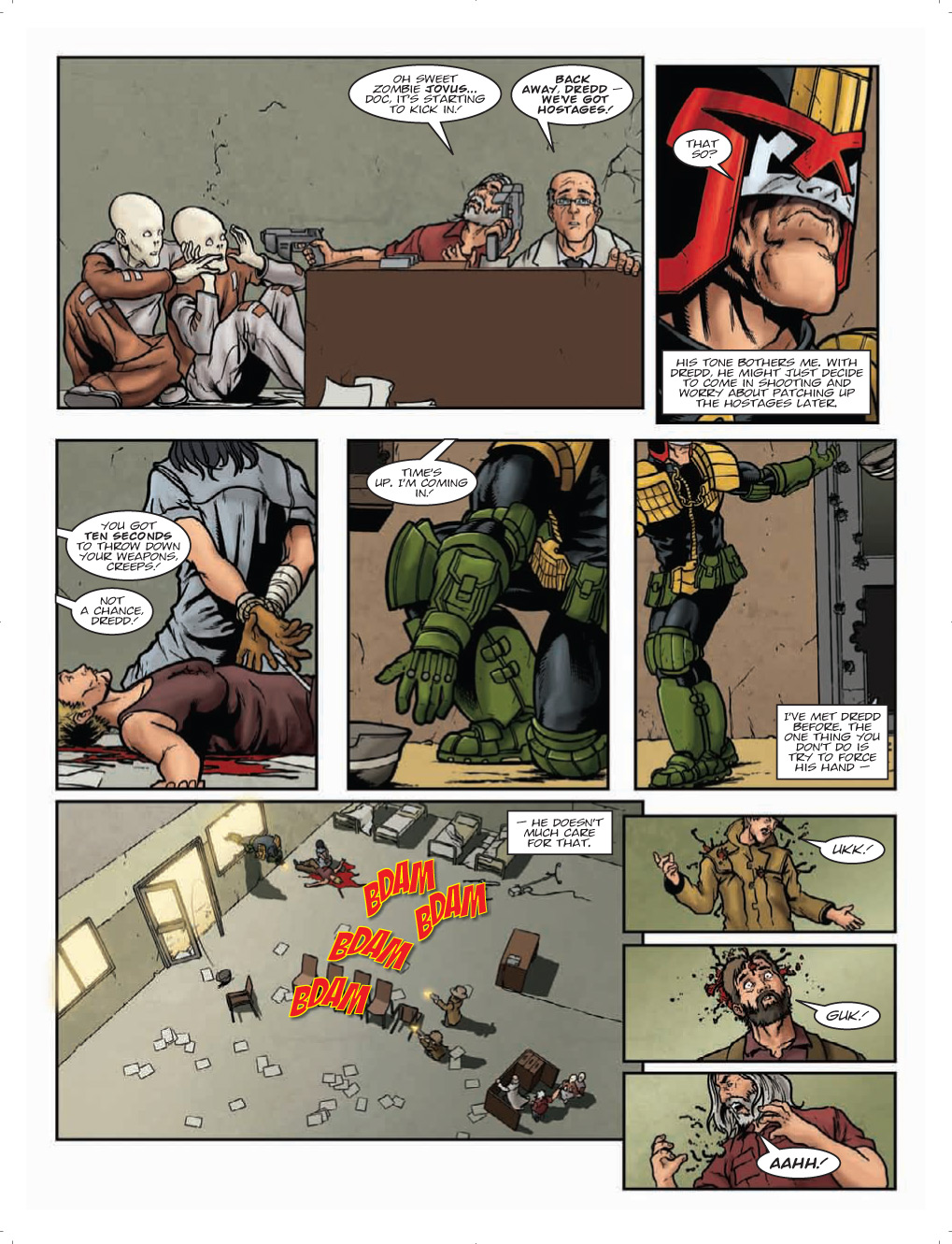 Read online Judge Dredd Megazine (Vol. 5) comic -  Issue #306 - 12