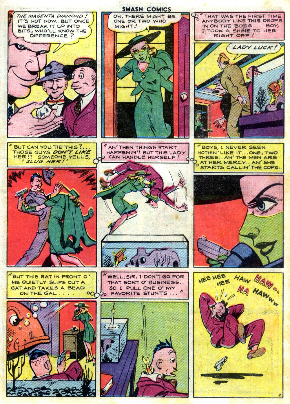 Read online Smash Comics comic -  Issue #48 - 39