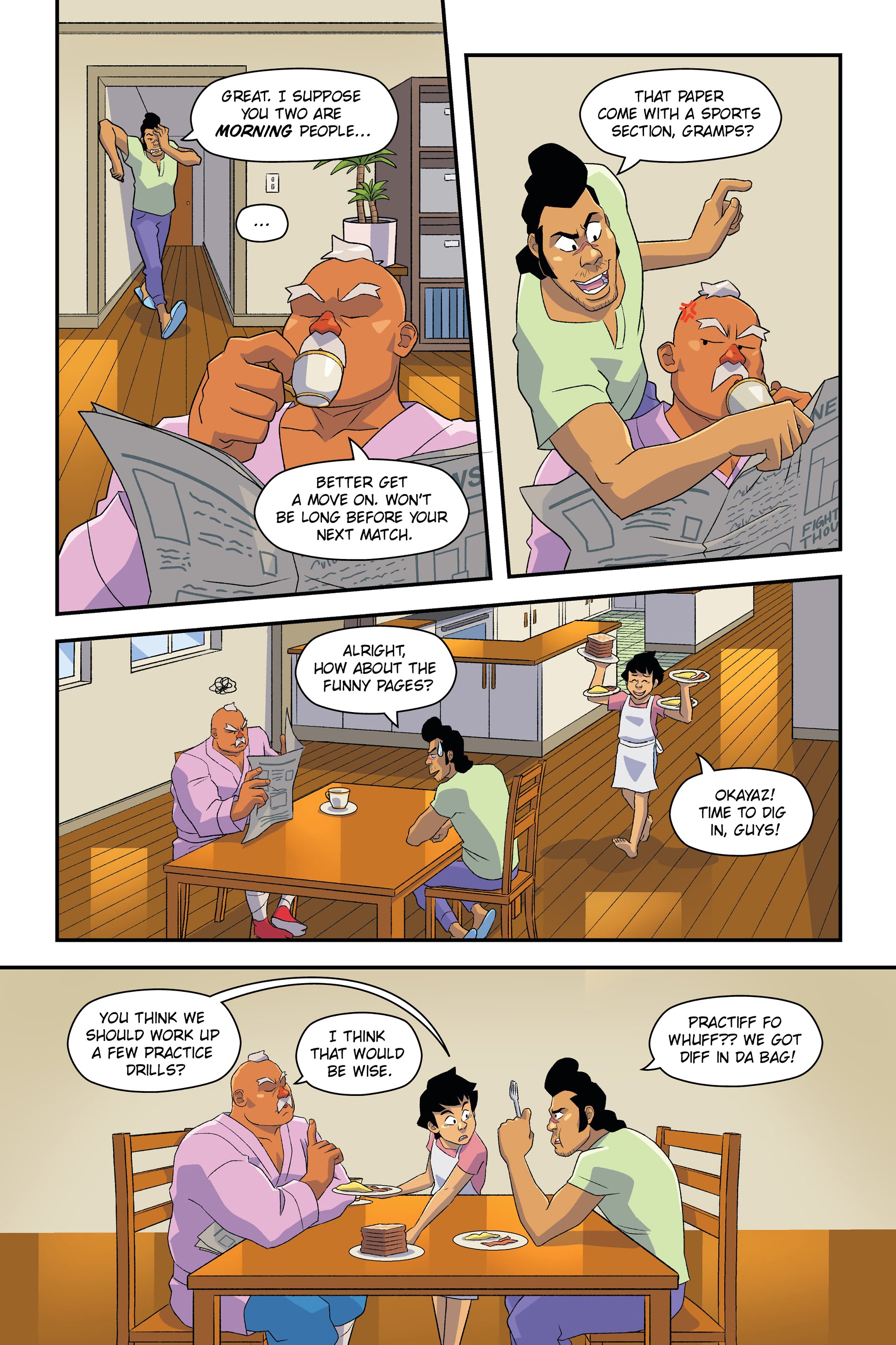 Read online Punch Up! comic -  Issue # TPB - 68