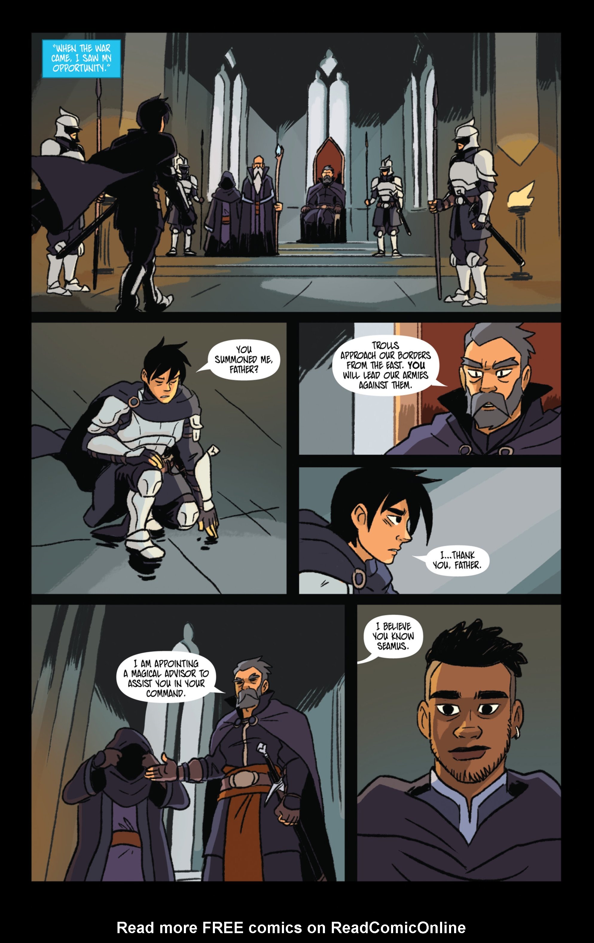 Read online Unicorn Vampire Hunter comic -  Issue #1 - 20