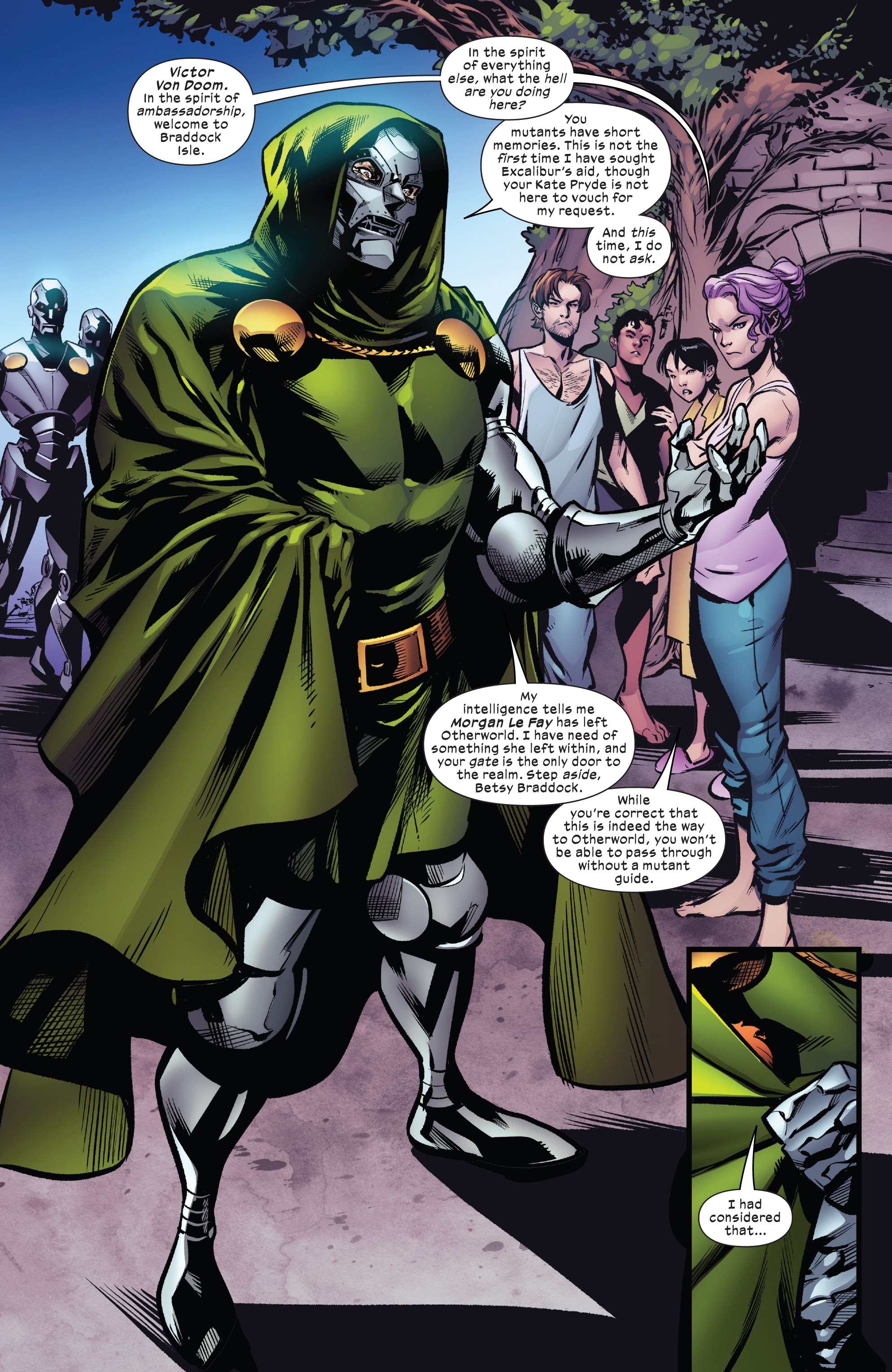Read online Excalibur (2019) comic -  Issue #23 - 3