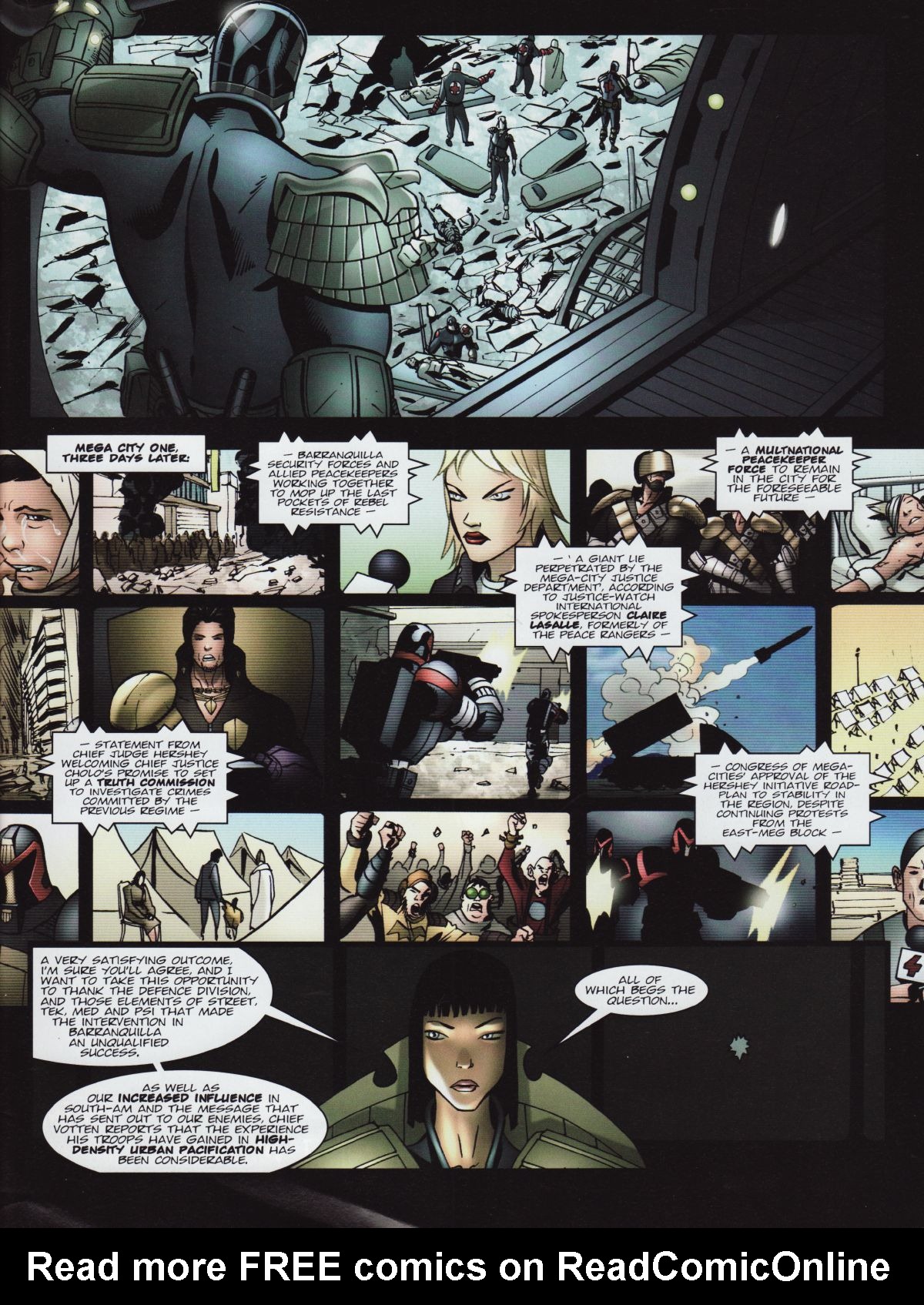Read online Judge Dredd Megazine (Vol. 5) comic -  Issue #249 - 13