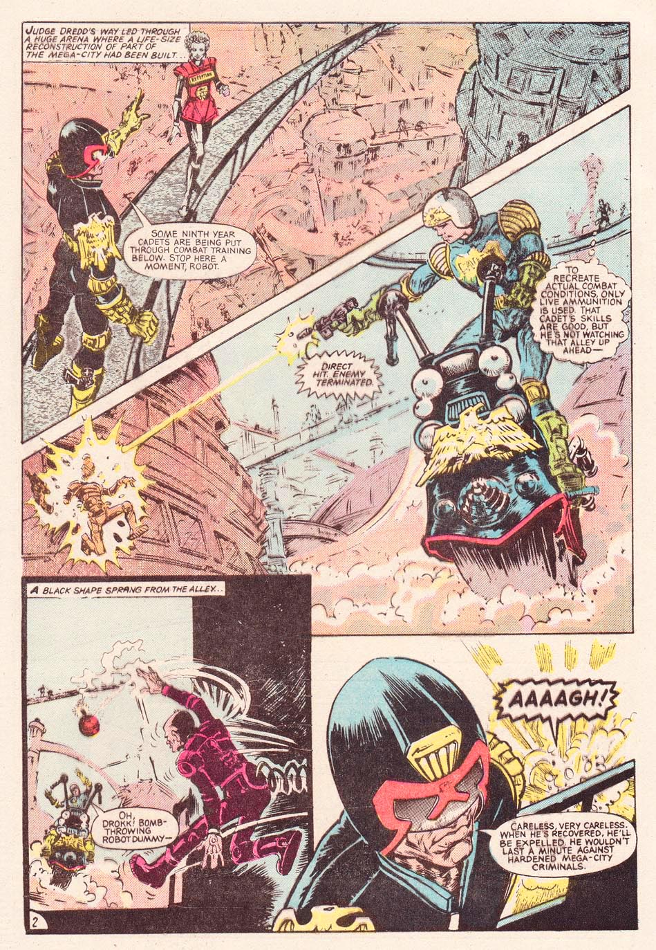 Read online Judge Dredd: The Early Cases comic -  Issue #4 - 4
