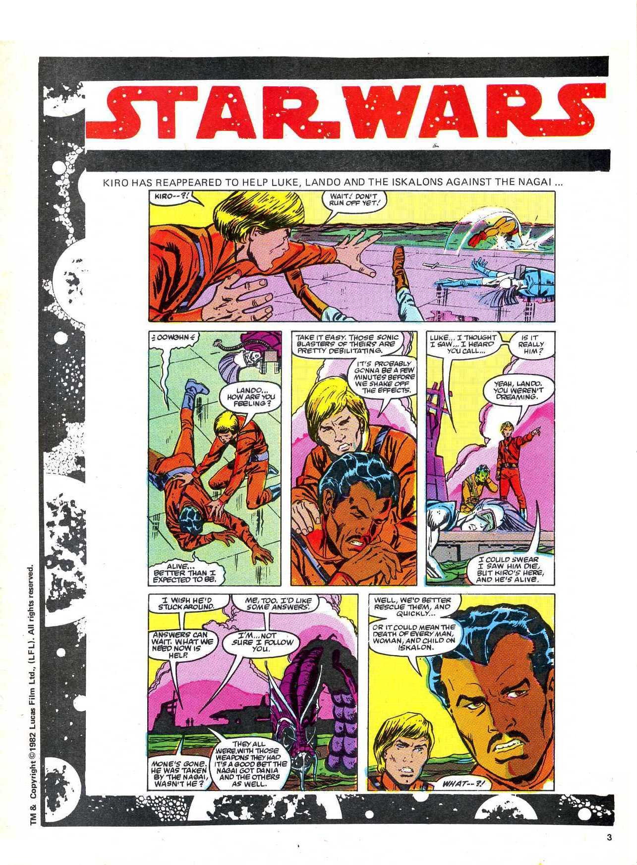 Read online Return of the Jedi comic -  Issue #128 - 3