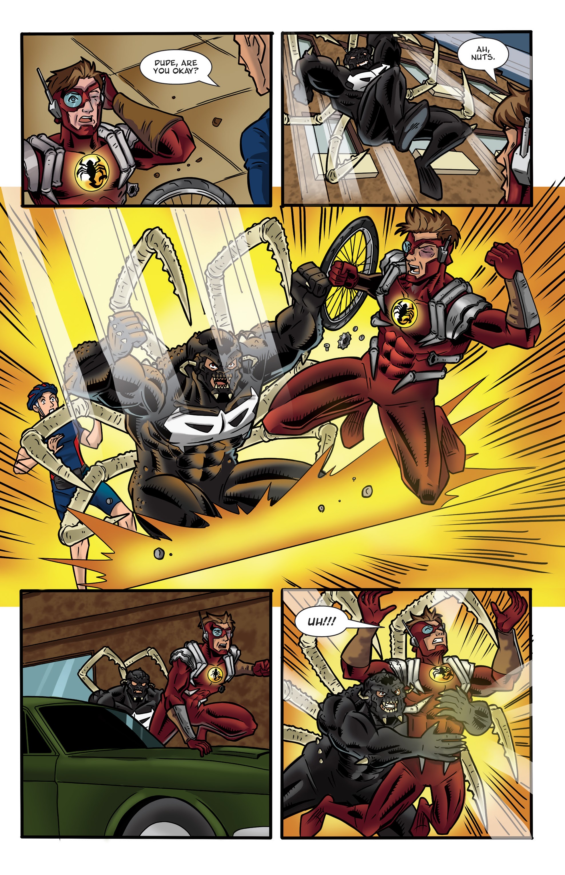 Read online Crimson Scorpion comic -  Issue #2 - 17