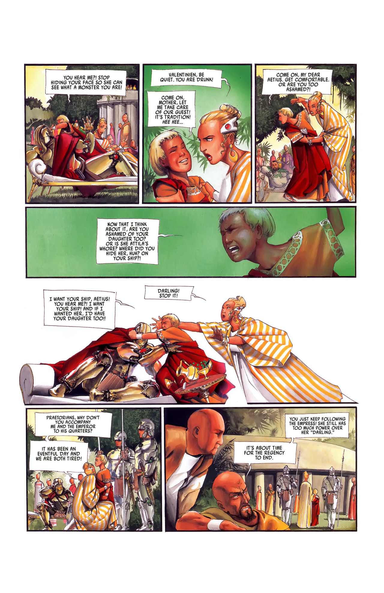 Read online Scourge of the Gods comic -  Issue #3 - 22