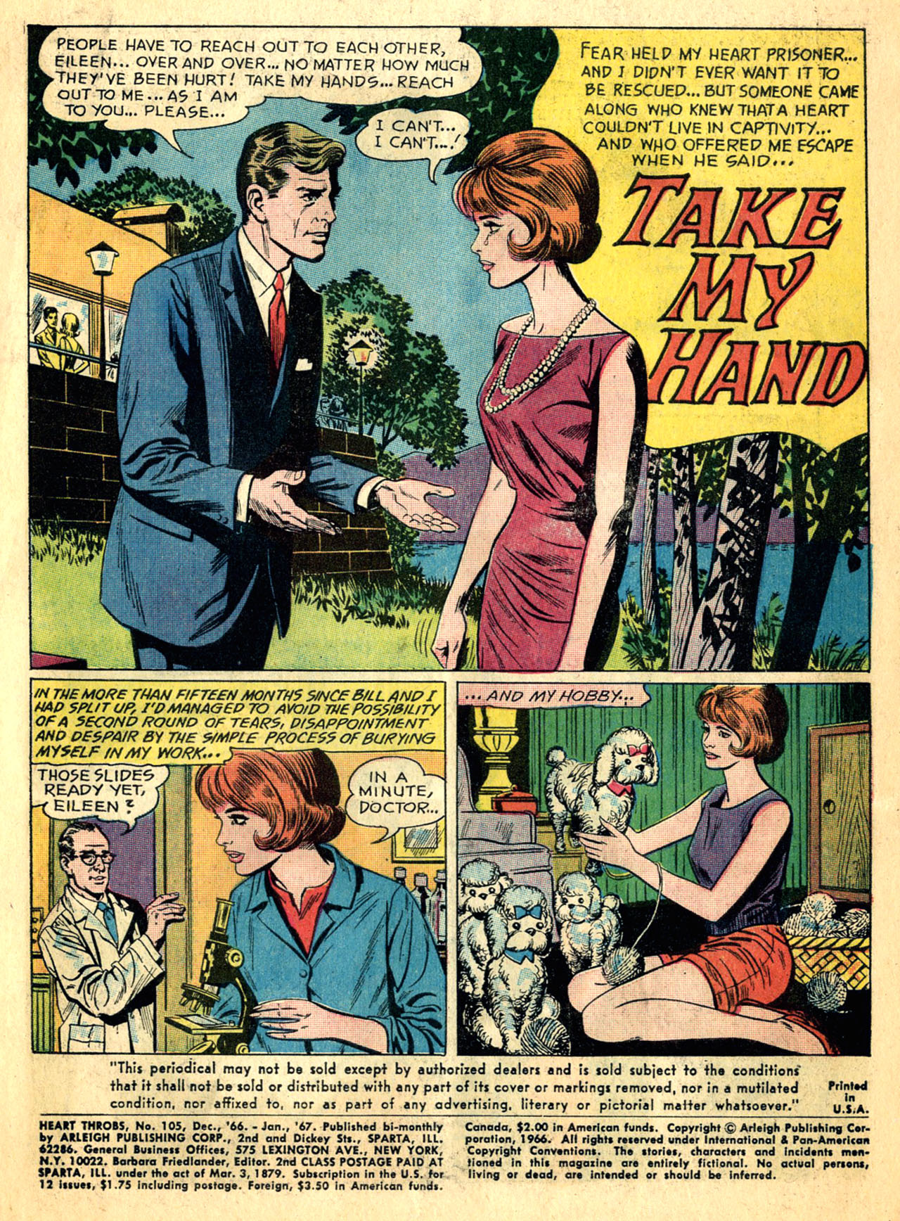 Read online Heart Throbs comic -  Issue #105 - 3