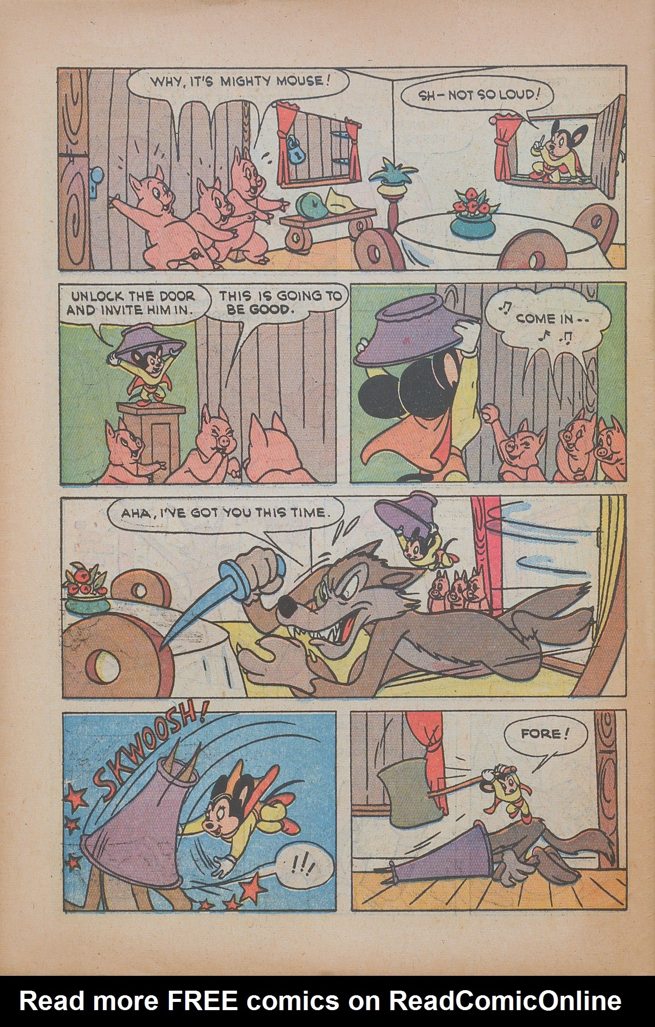 Read online Paul Terry's Mighty Mouse Comics comic -  Issue #5 - 32