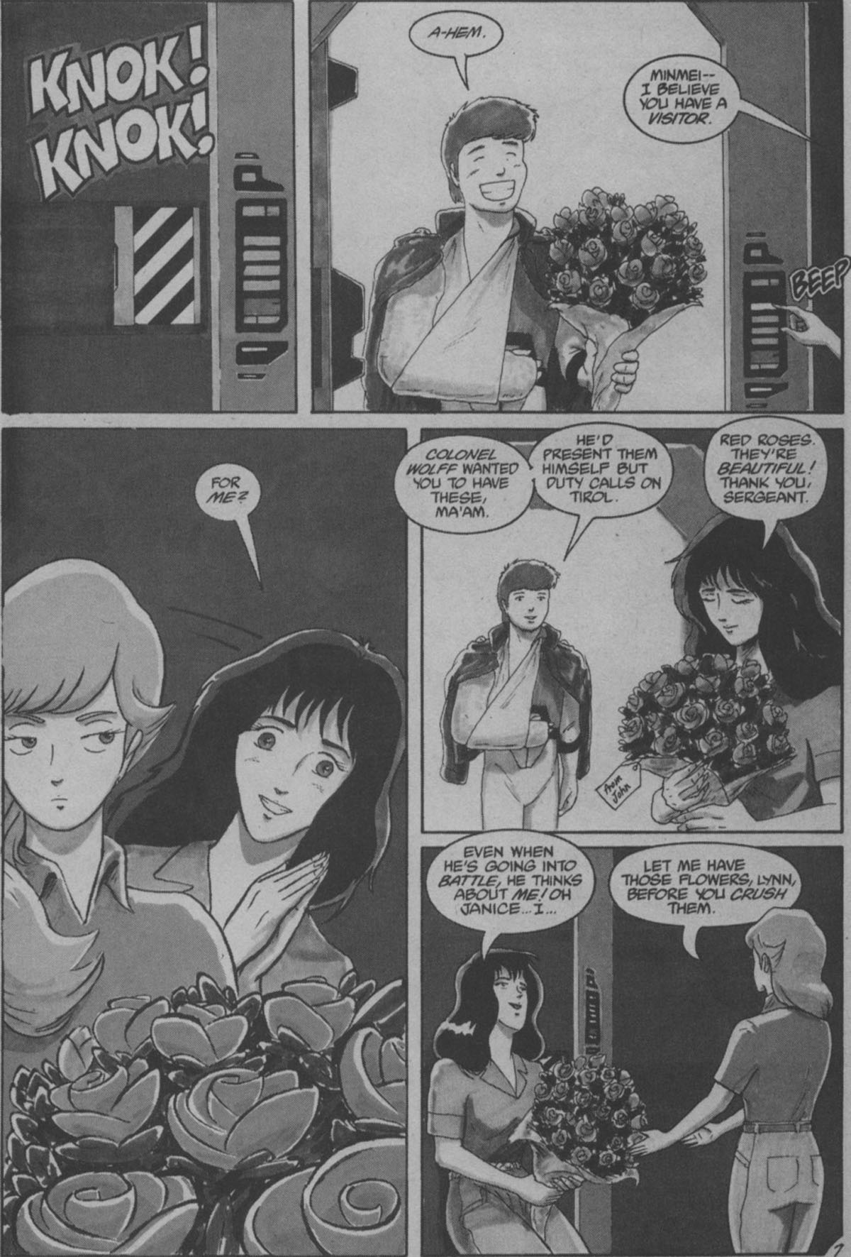 Read online Robotech II: The Sentinels - The Marriage of Rick Hunter and Lisa Hayes comic -  Issue # TPB 4 - 90