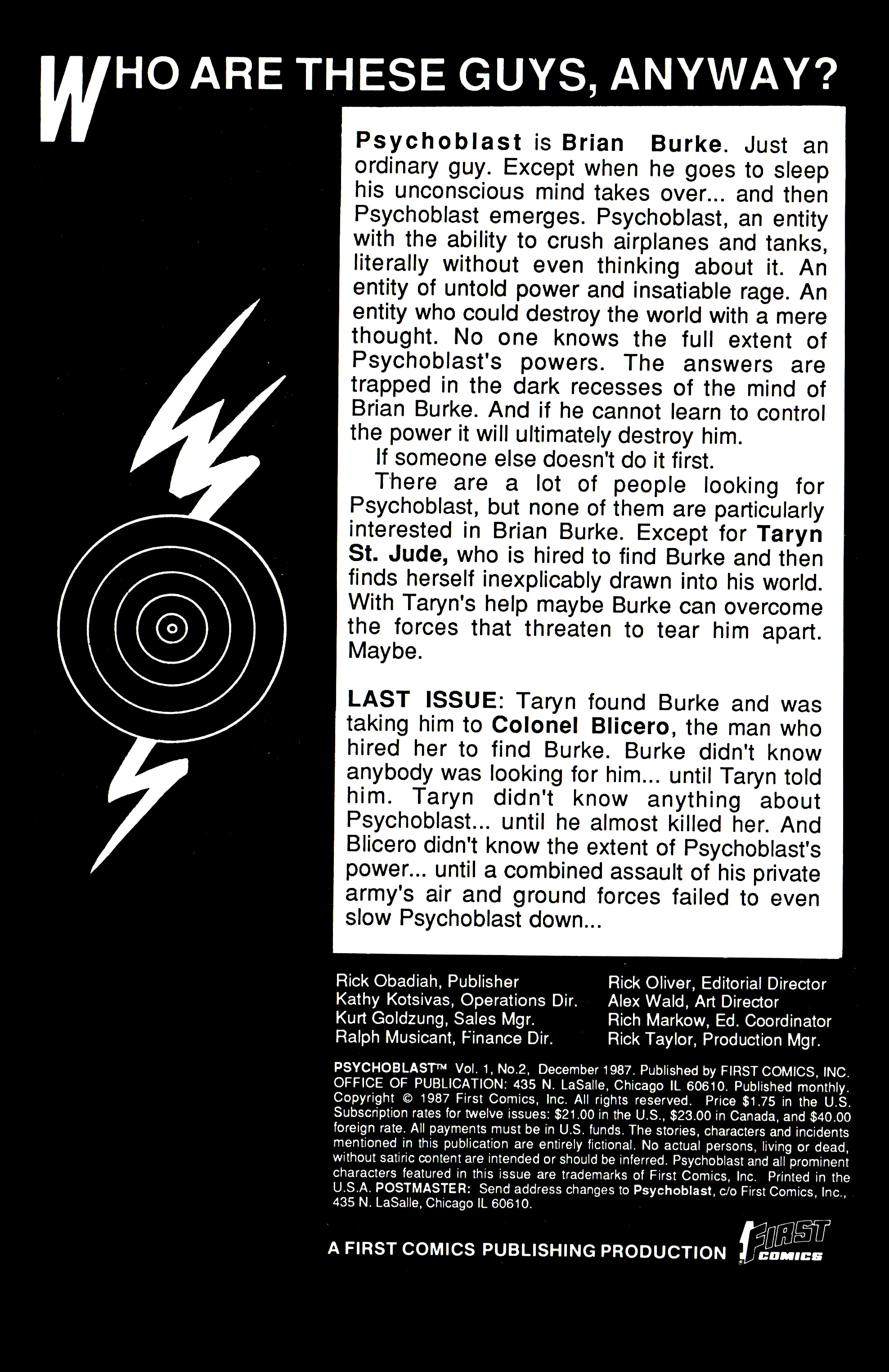 Read online Psychoblast comic -  Issue #2 - 2