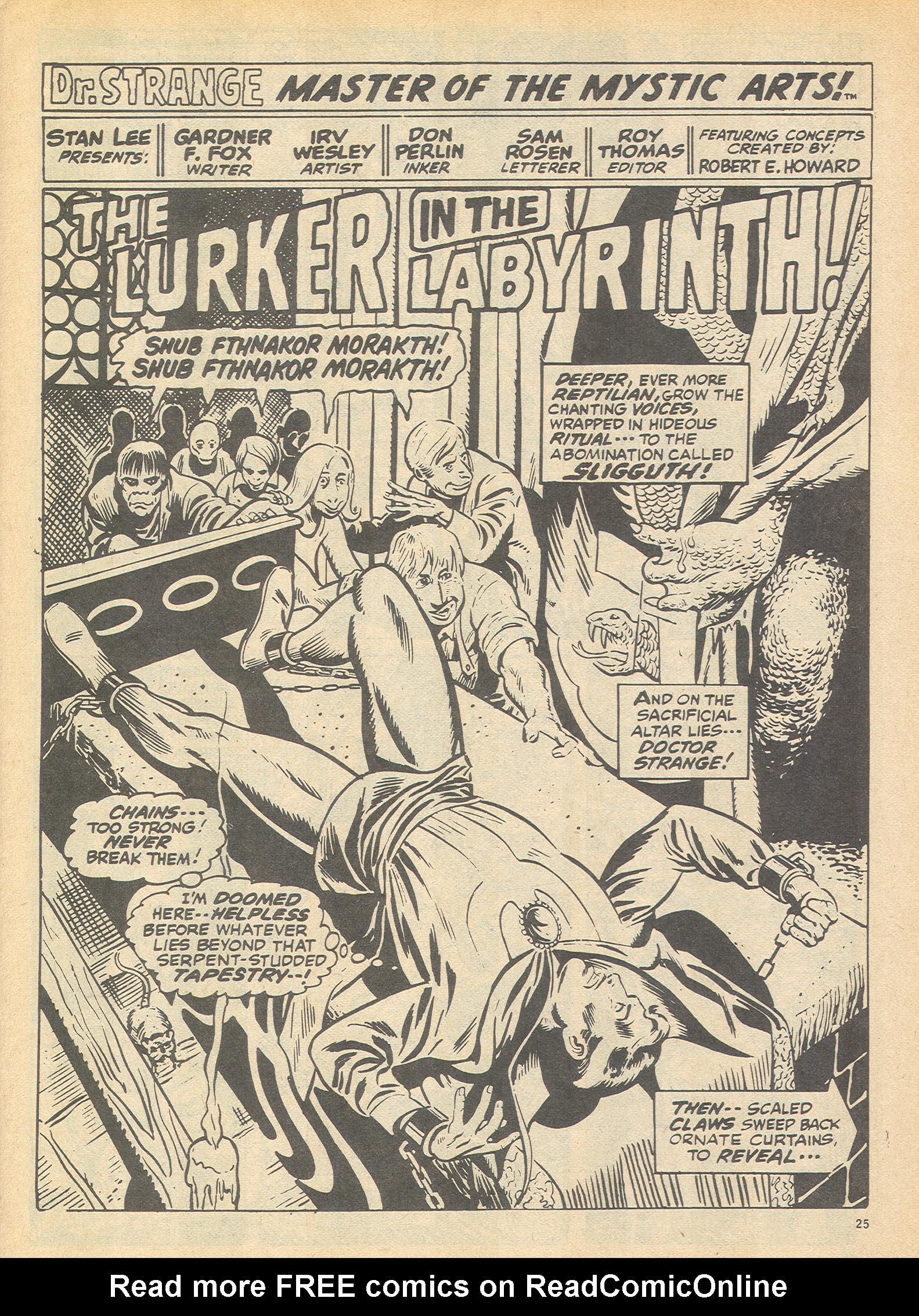 Read online The Avengers (1973) comic -  Issue #97 - 25