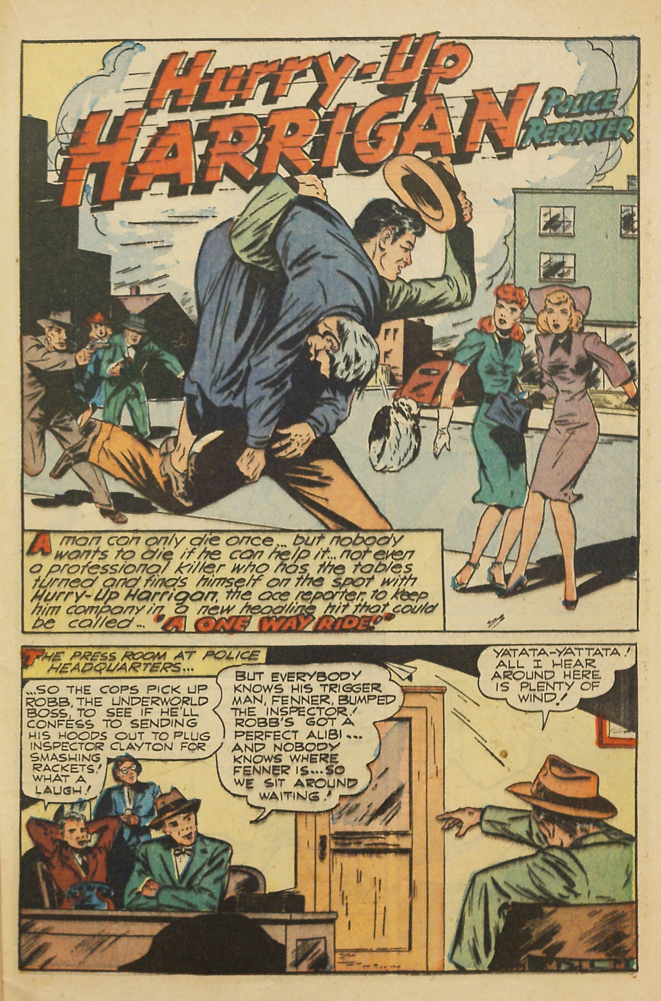 Read online Super-Mystery Comics comic -  Issue #42 - 35