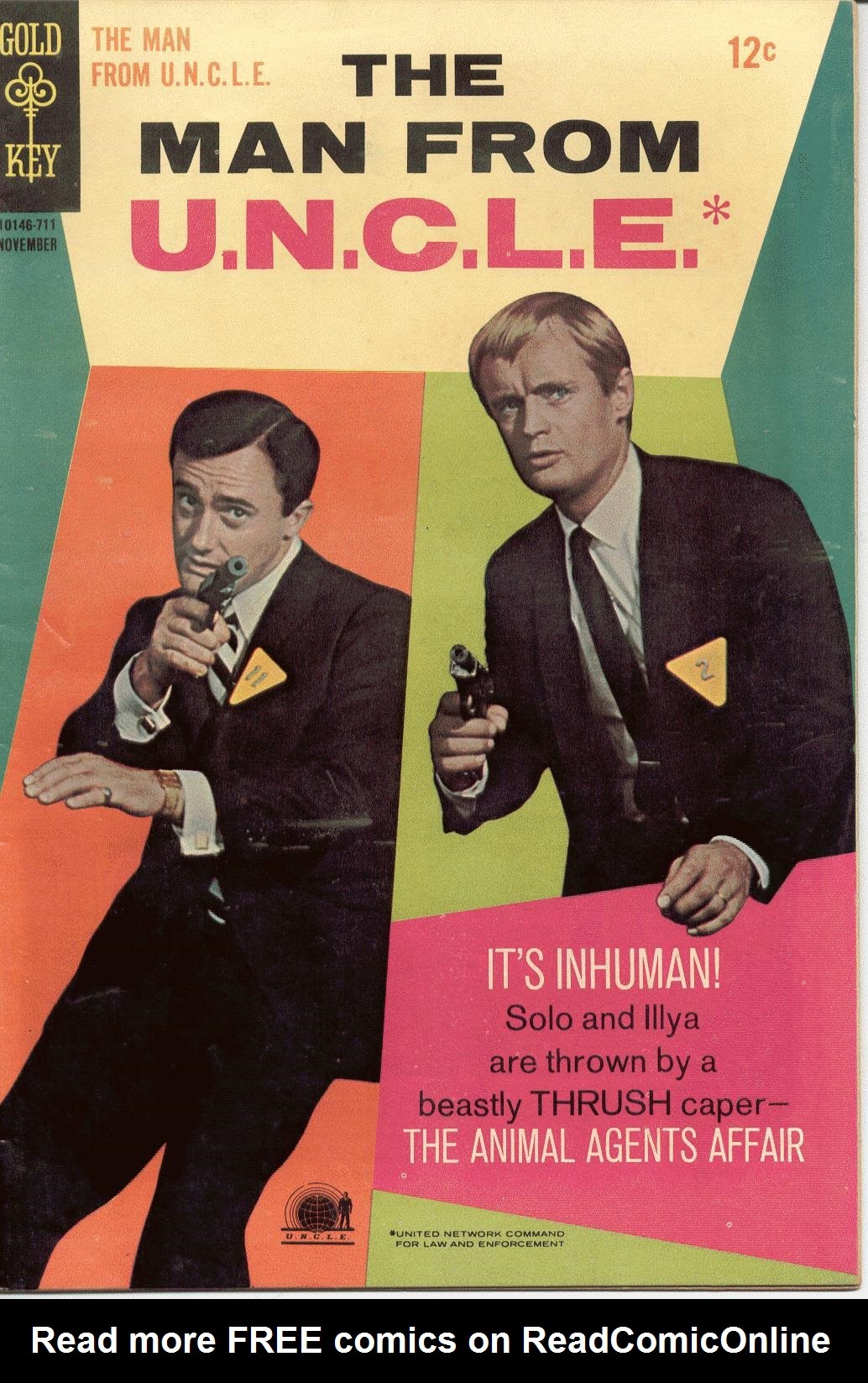 Read online The Man From U.N.C.L.E. comic -  Issue #15 - 1