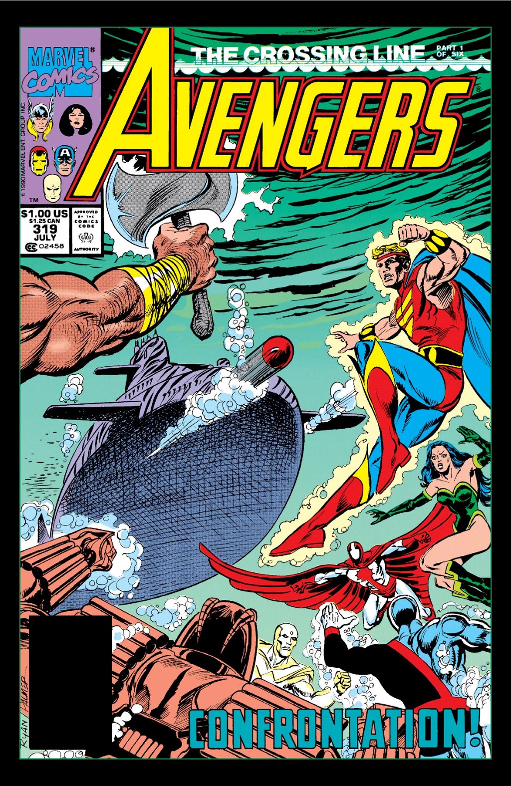 Read online Avengers Epic Collection: The Crossing Line comic -  Issue # TPB (Part 1) - 5