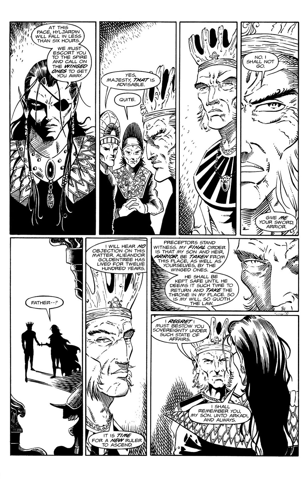 Read online Legendlore comic -  Issue #3 - 9