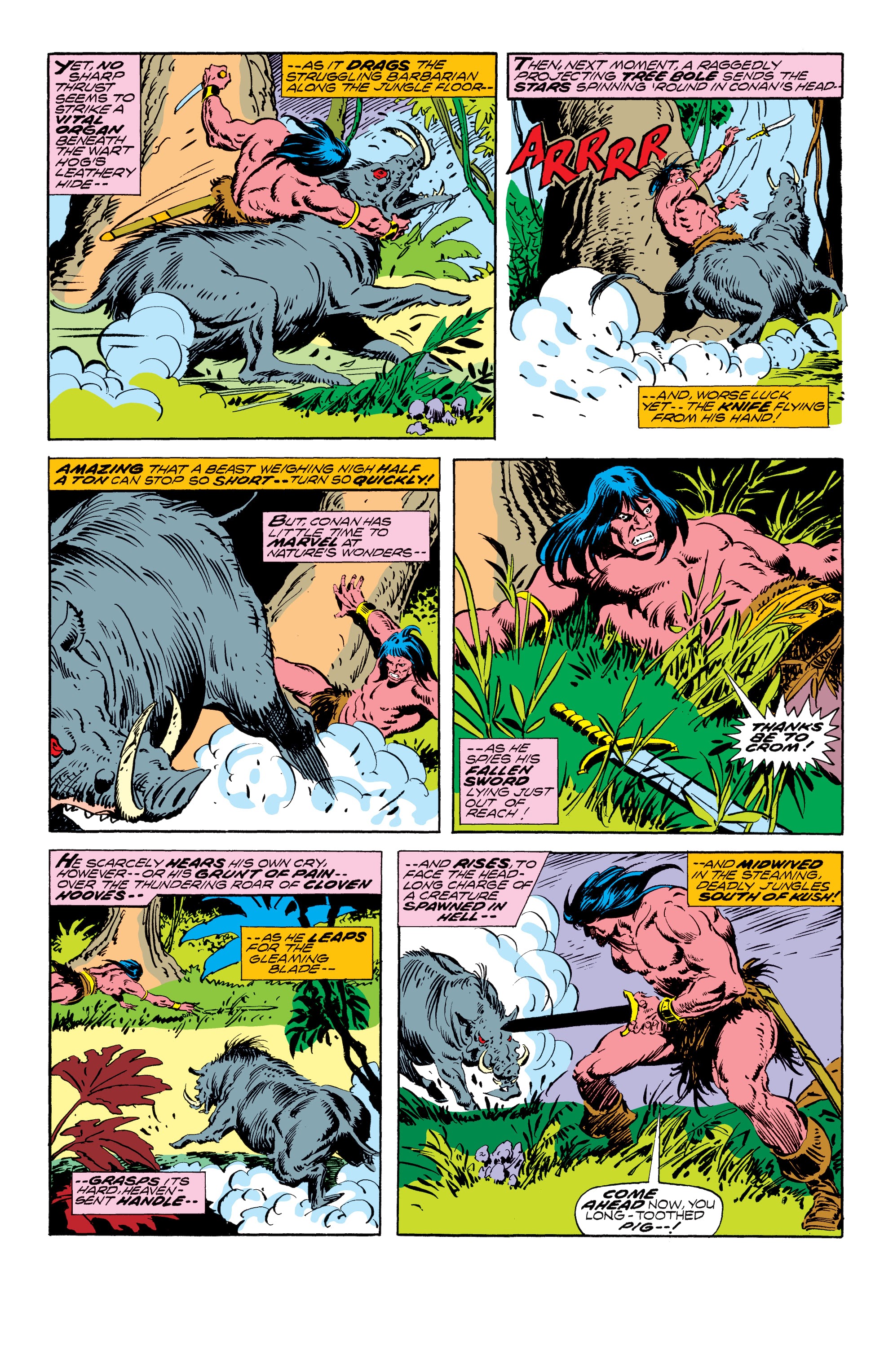 Read online Conan the Barbarian Epic Collection: The Original Marvel Years - Of Once and Future Kings comic -  Issue # TPB (Part 1) - 45