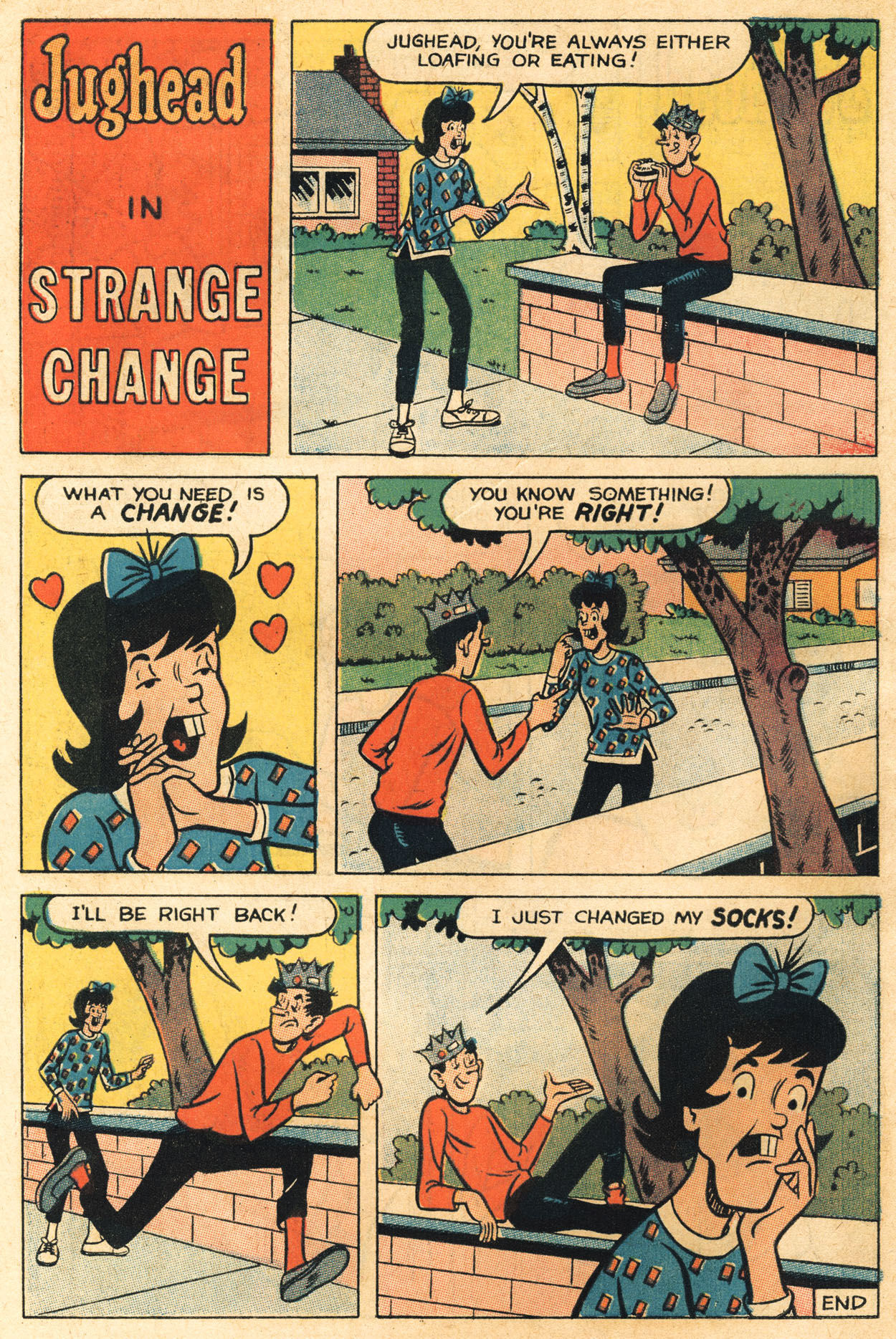 Read online Jughead's Jokes comic -  Issue #3 - 6