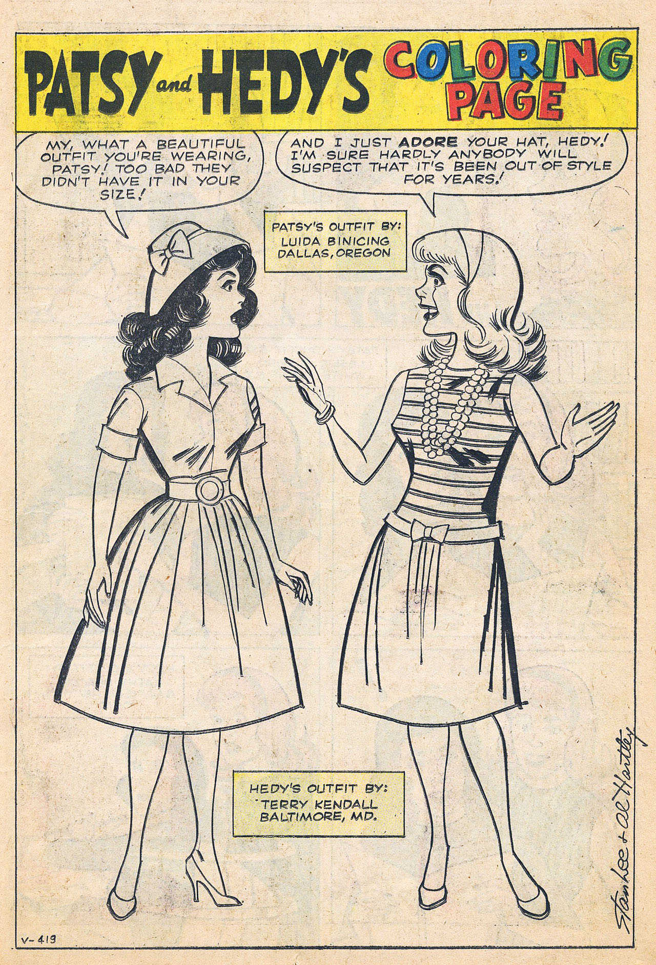 Read online Patsy and Hedy comic -  Issue #79 - 23