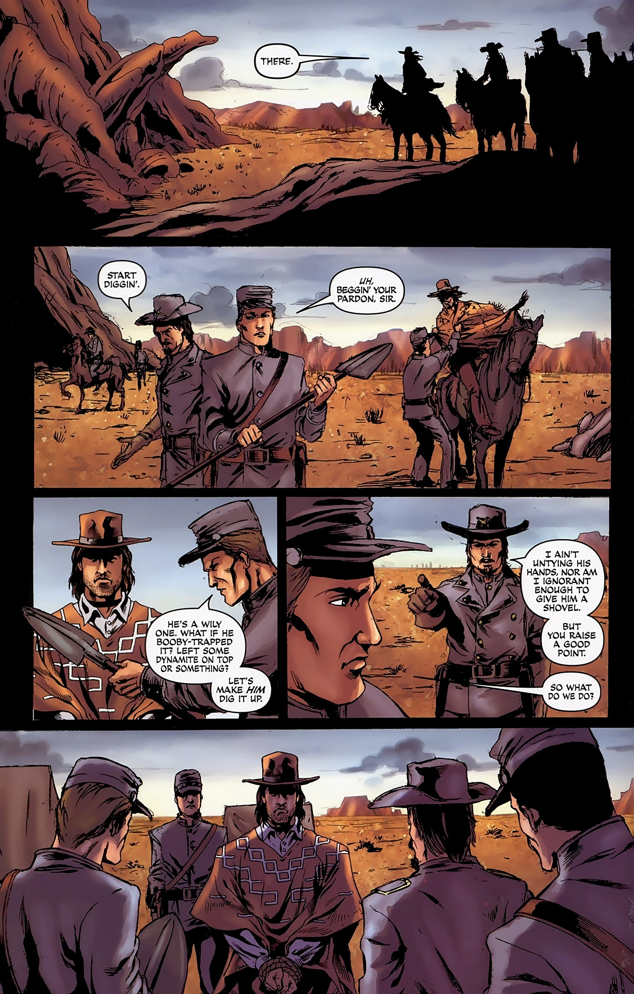 Read online The Man with No Name comic -  Issue #5 - 16