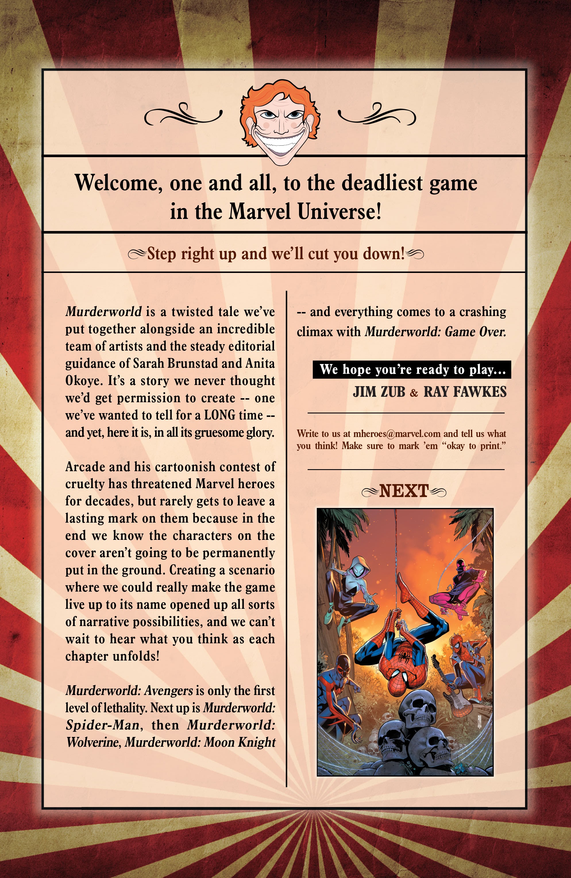 Read online Murderworld: Avengers comic -  Issue #1 - 24