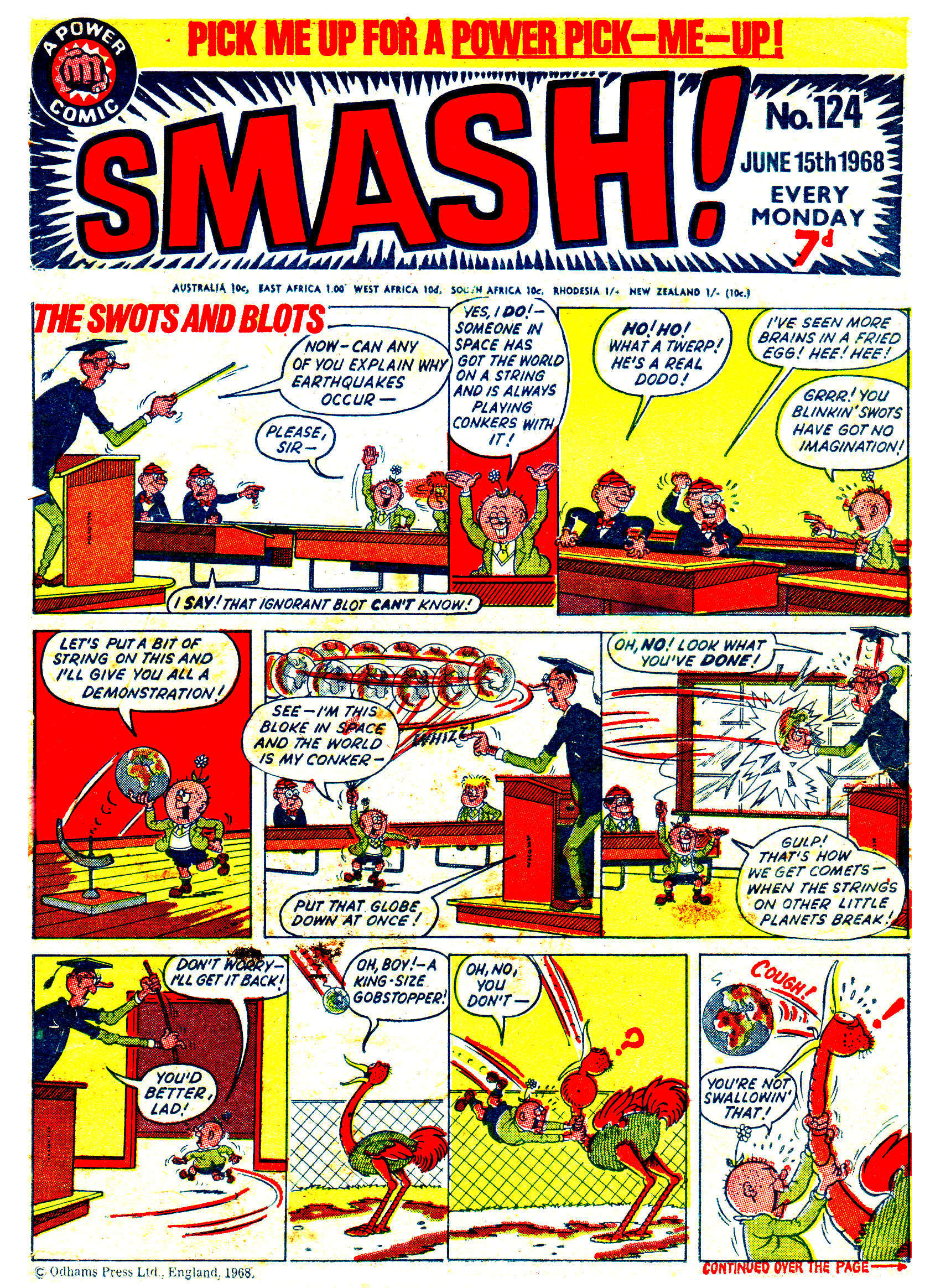 Read online Smash! (1966) comic -  Issue #124 - 1
