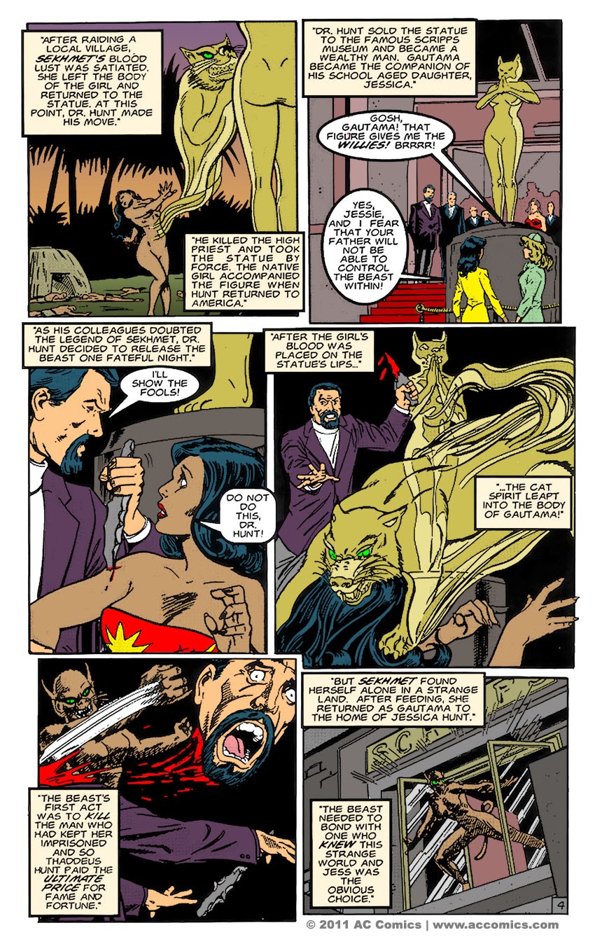 Read online Femforce: Origins comic -  Issue # Full - 4