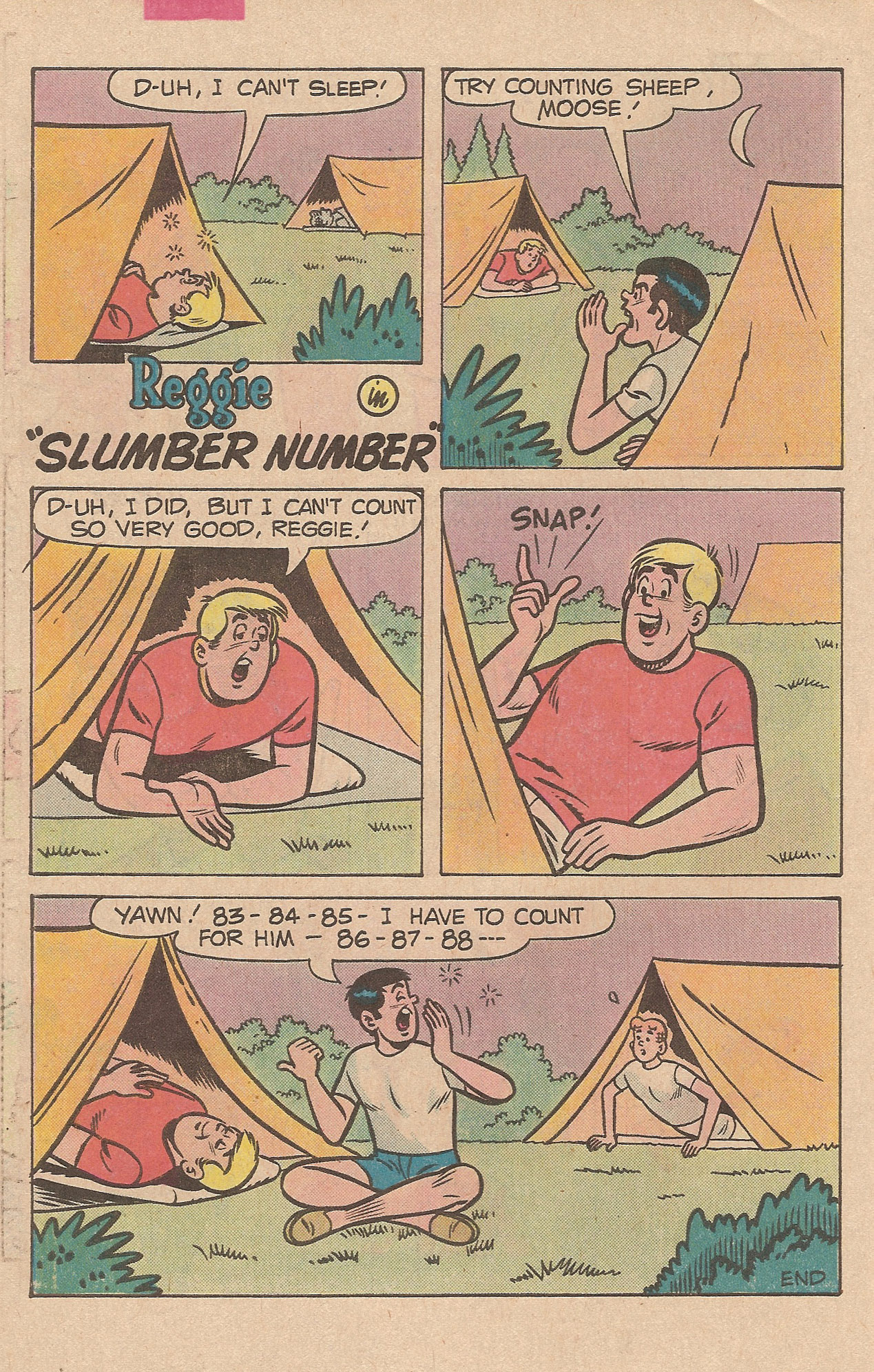 Read online Reggie's Wise Guy Jokes comic -  Issue #55 - 30