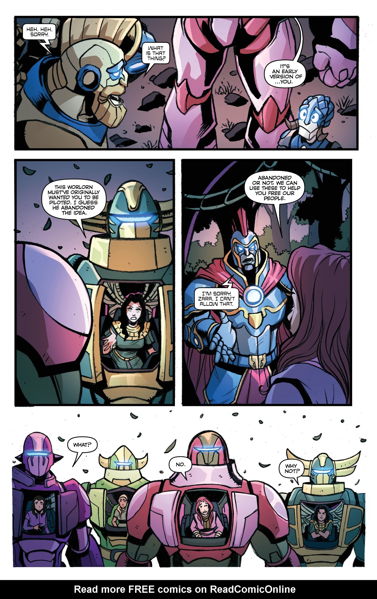 Read online Robots Versus Princesses comic -  Issue #3 - 19