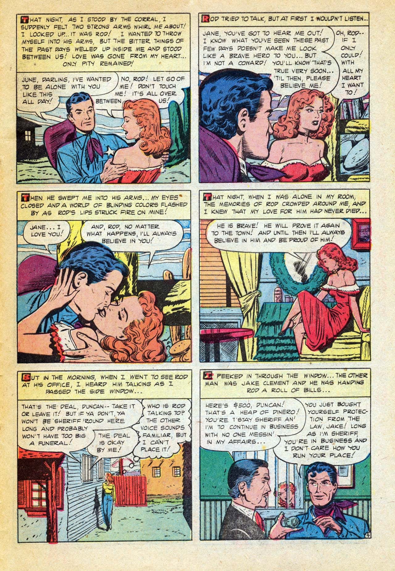 Read online Love Romances comic -  Issue #18 - 29