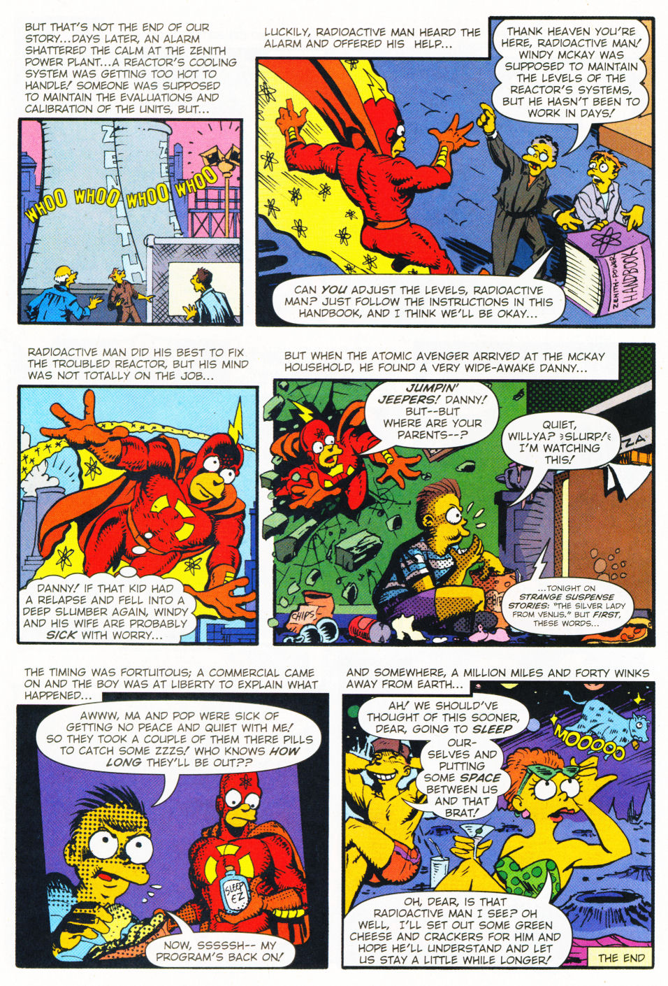 Read online Bongo Comics Presents Simpsons Super Spectacular comic -  Issue #1 - 35