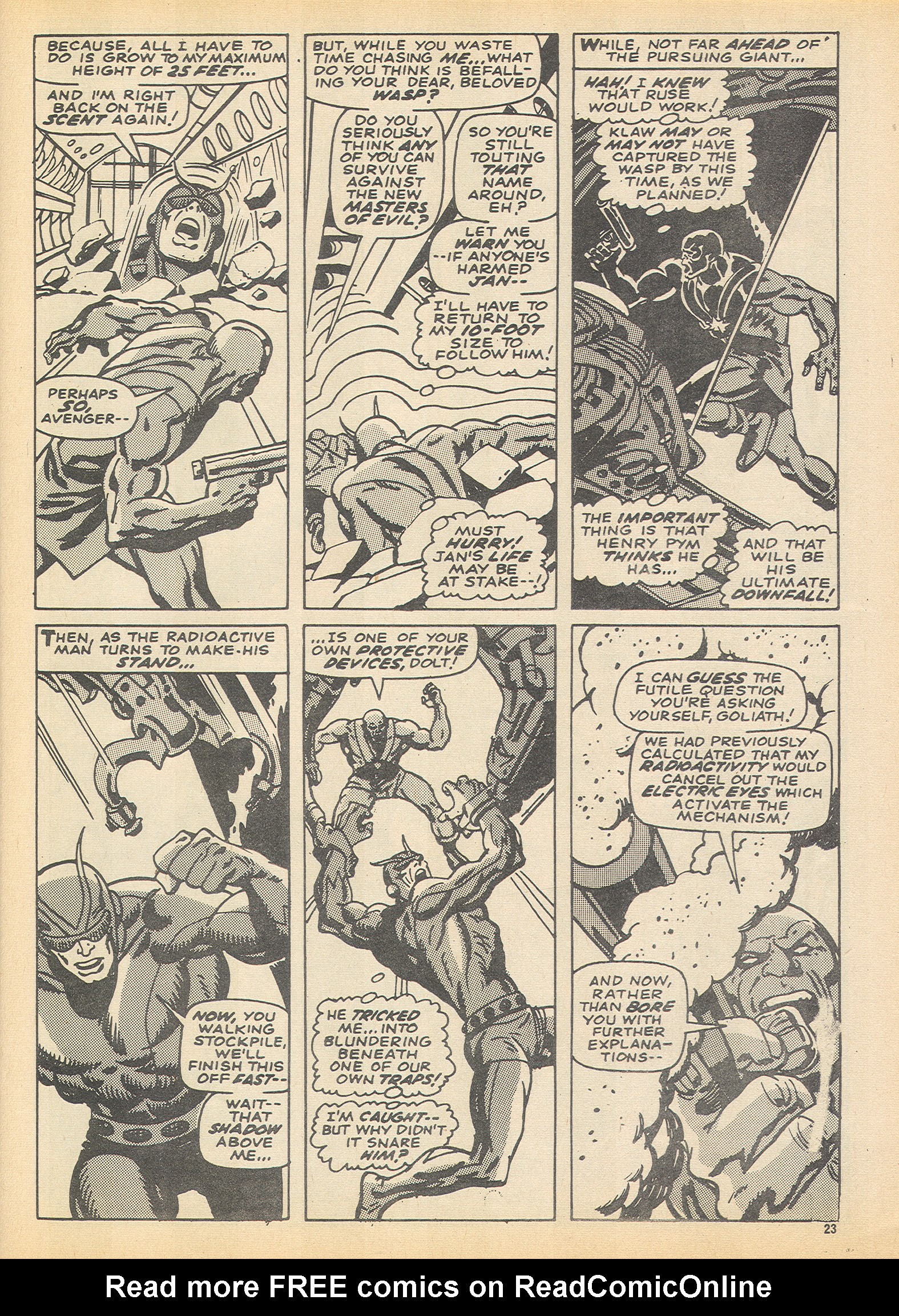 Read online The Avengers (1973) comic -  Issue #73 - 23