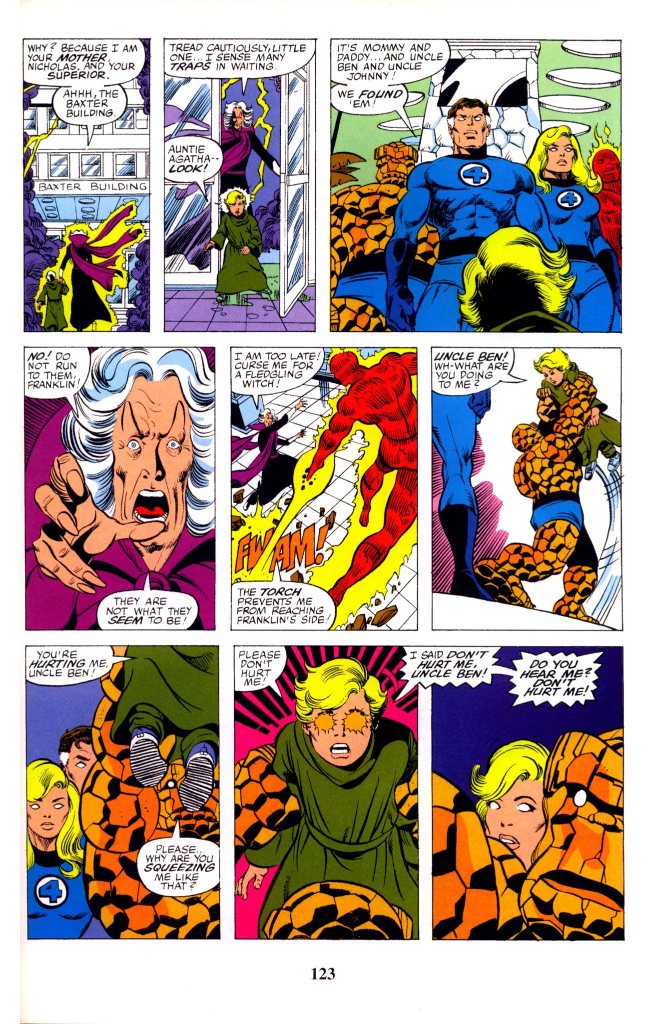 Read online Fantastic Four Visionaries: George Perez comic -  Issue # TPB 2 (Part 2) - 21