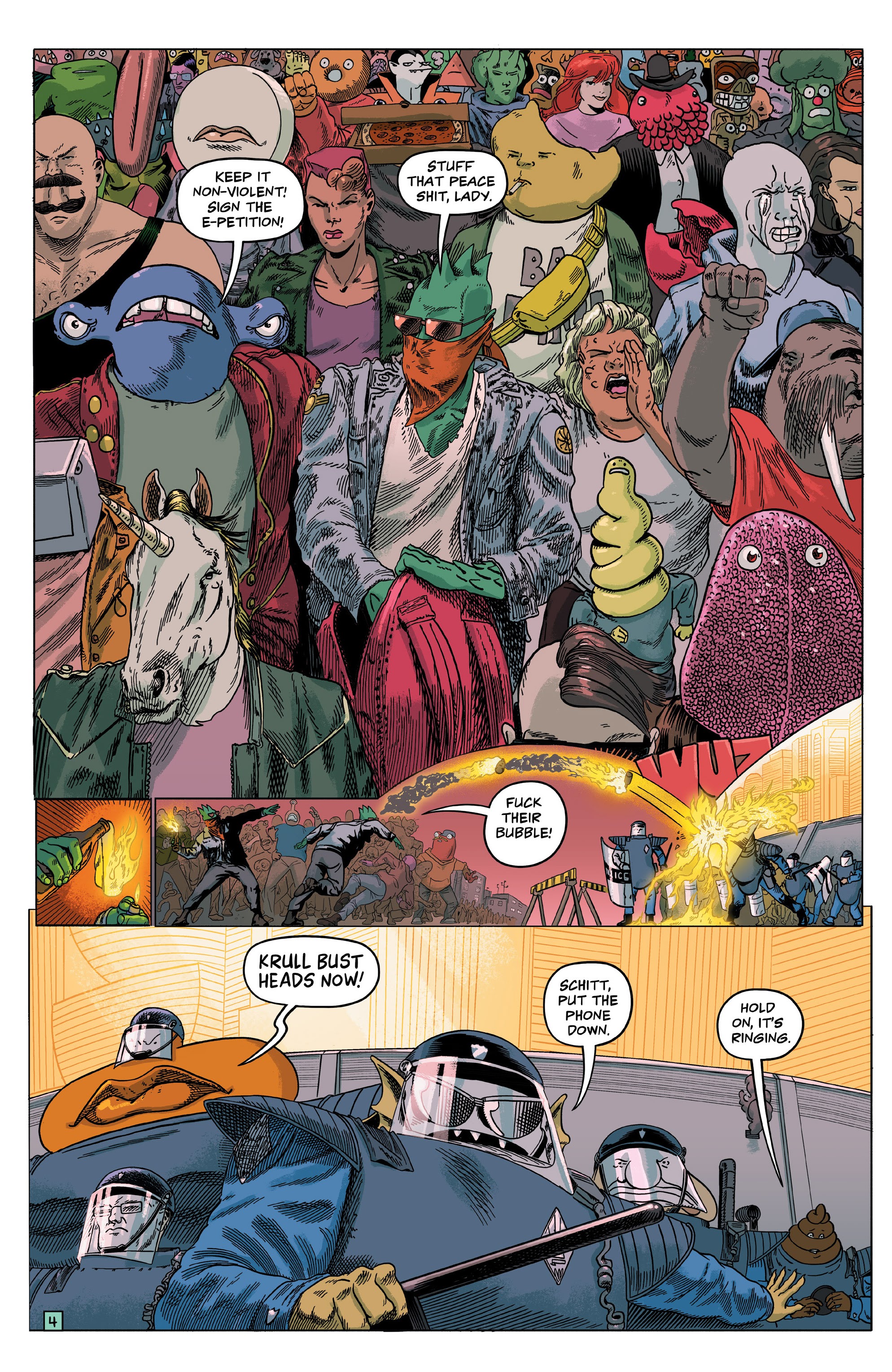 Read online Justice Warriors comic -  Issue #3 - 6