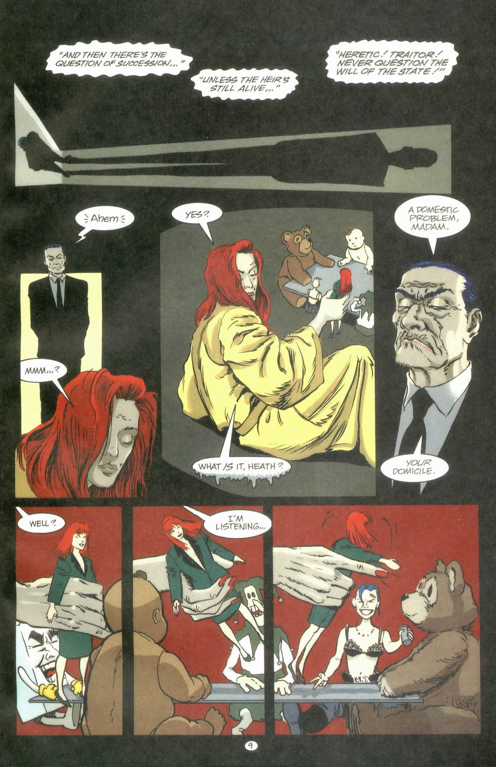 Read online Grendel: War Child comic -  Issue #8 - 11