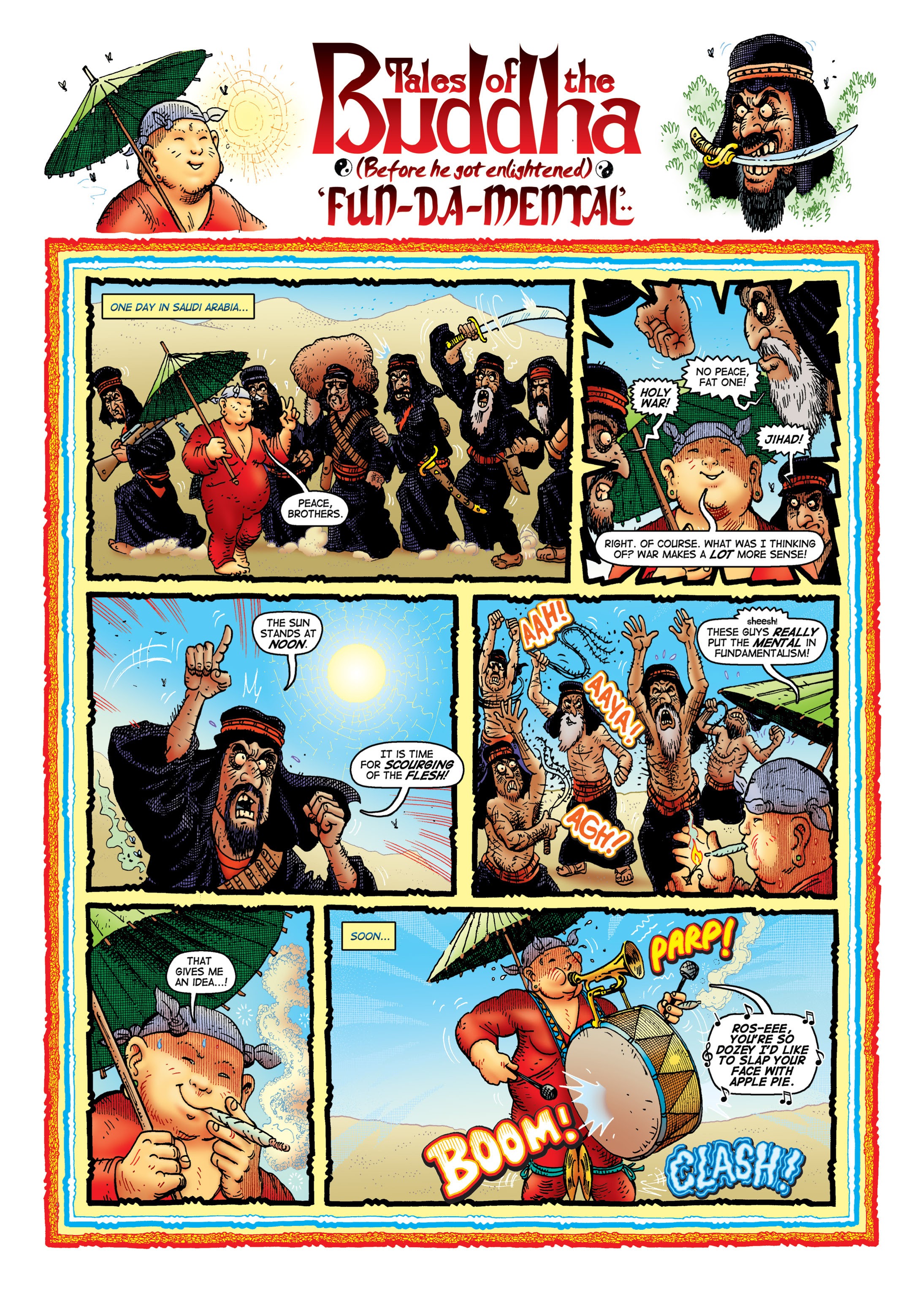 Read online Tales of the Buddha Before He Was Enlightened comic -  Issue # Full - 28