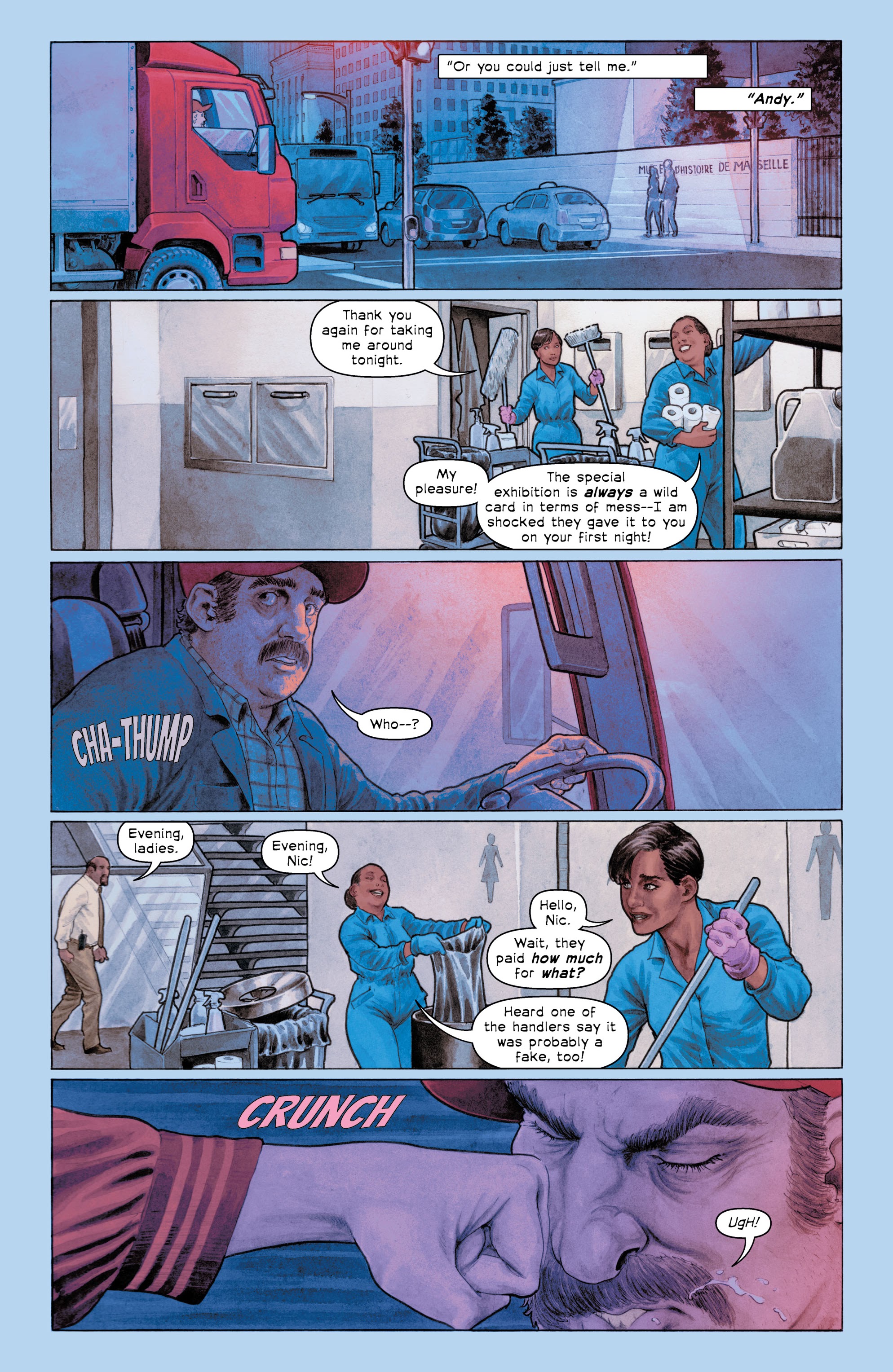 Read online The Old Guard: Tales Through Time comic -  Issue #6 - 8