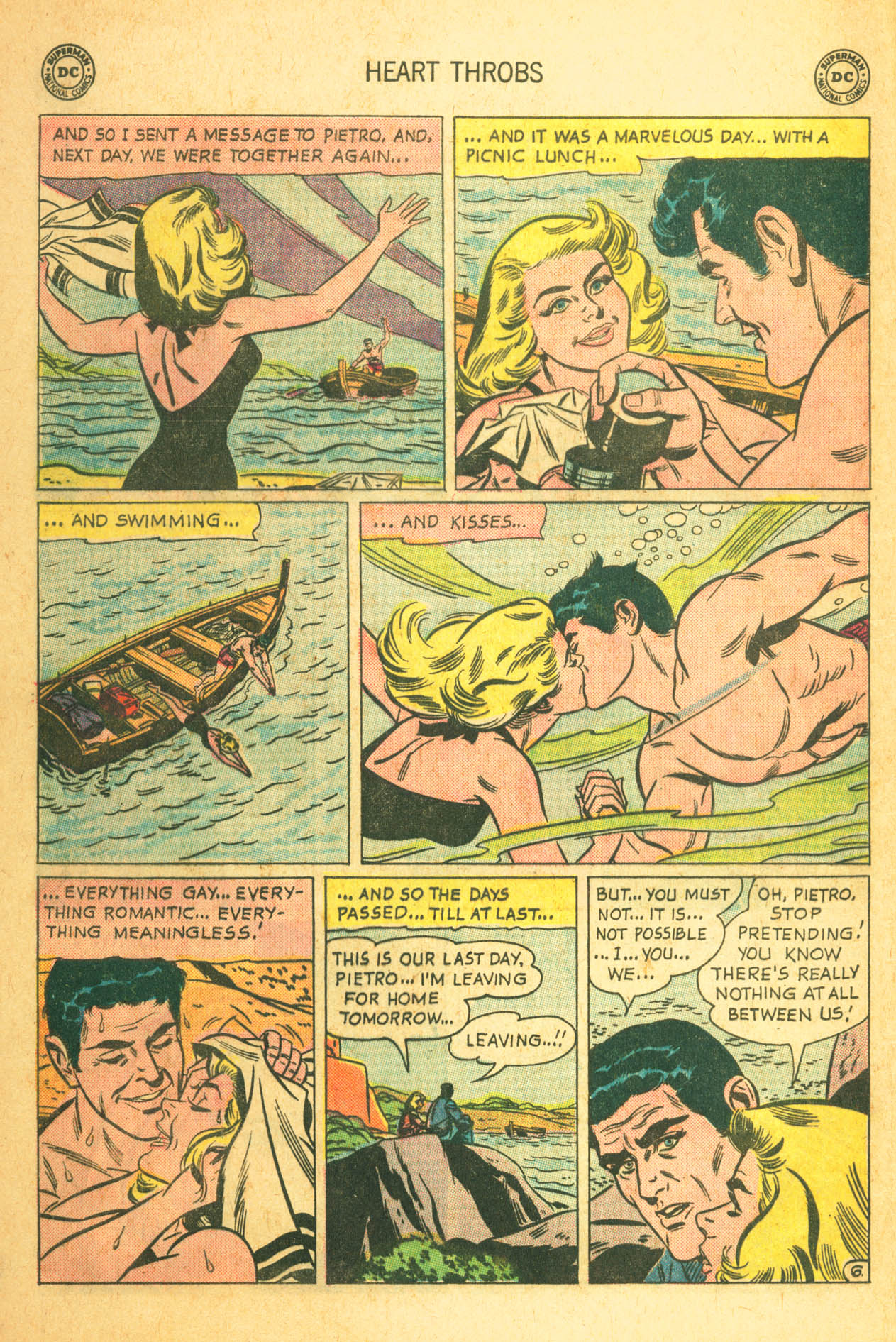 Read online Heart Throbs comic -  Issue #82 - 16