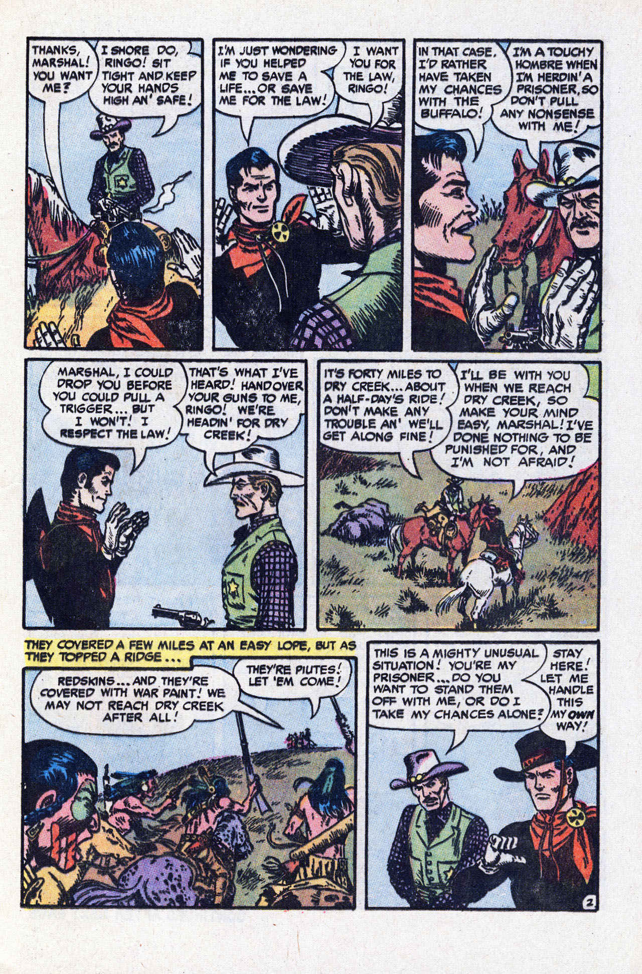 Read online Ringo Kid (1970) comic -  Issue #7 - 13