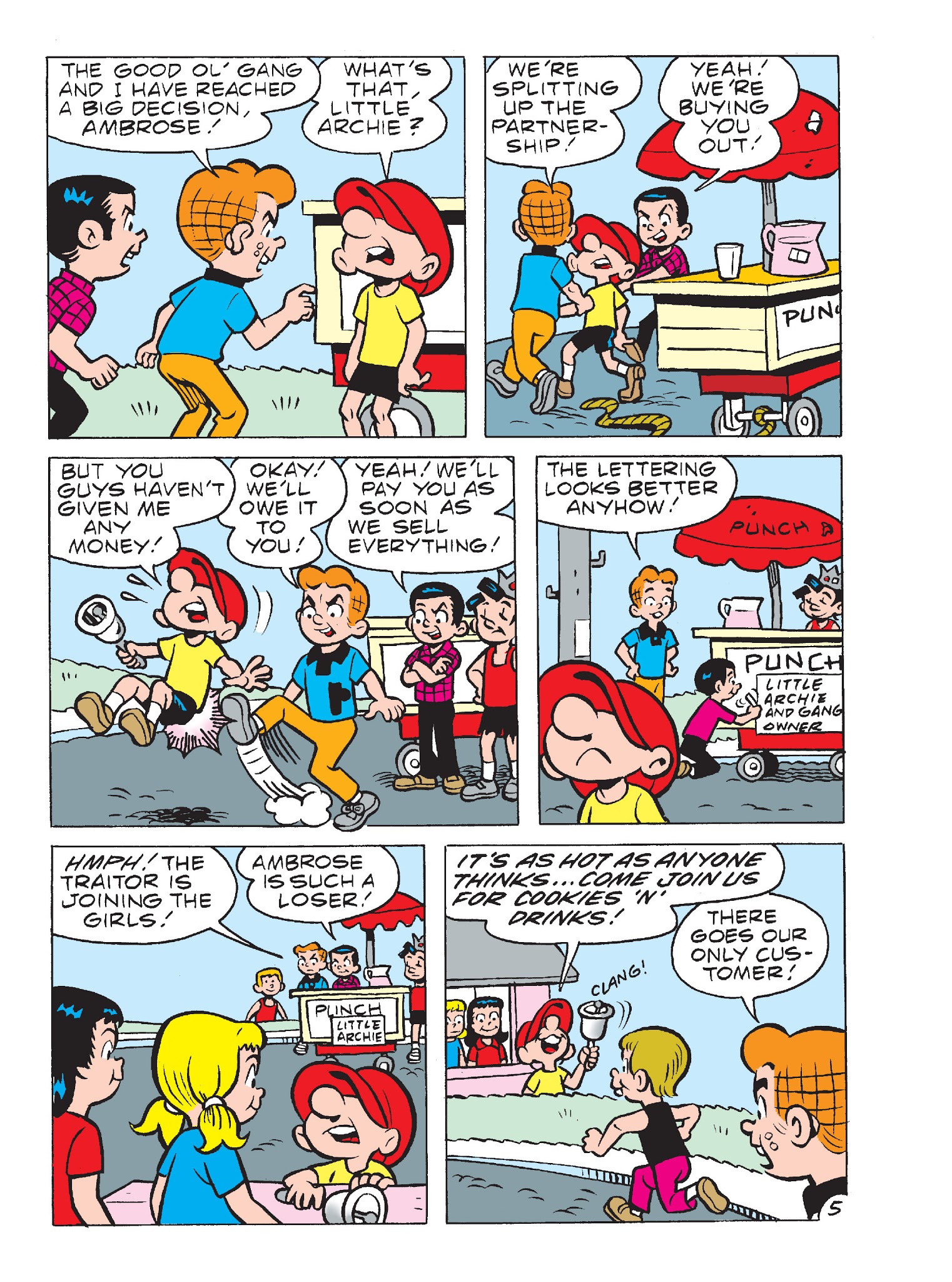 Read online Archie's Funhouse Double Digest comic -  Issue #16 - 132