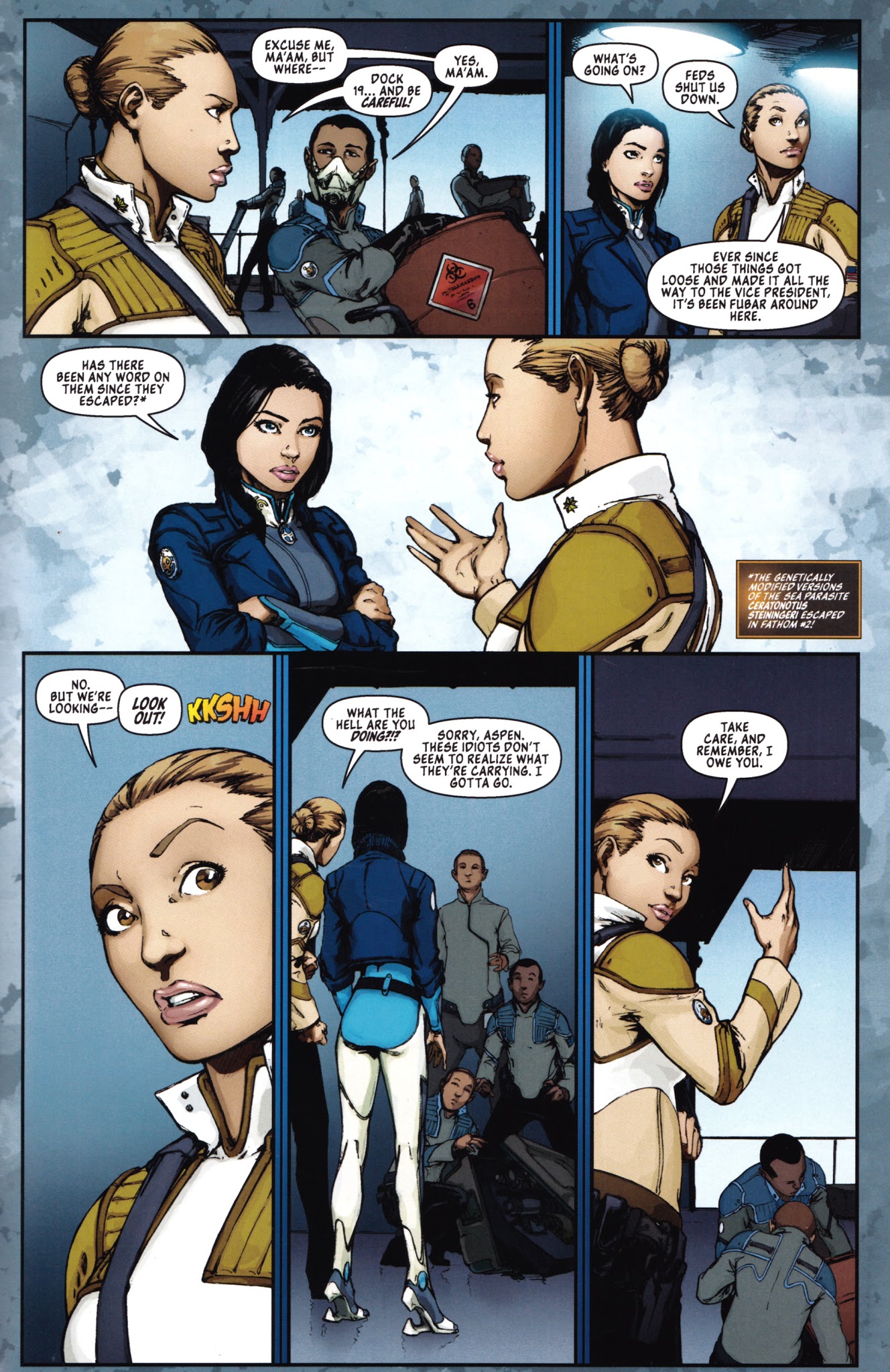 Read online Michael Turner's Fathom comic -  Issue #9 - 24