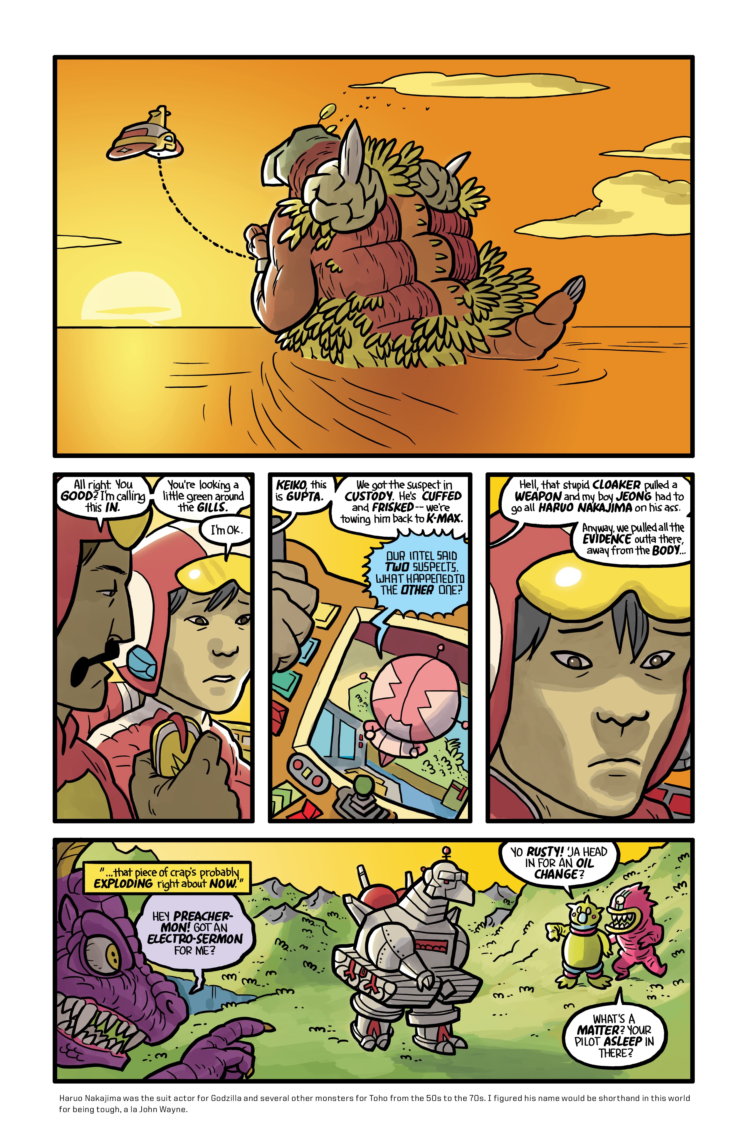 Read online Kaijumax: Deluxe Edition comic -  Issue # TPB 1 (Part 1) - 76