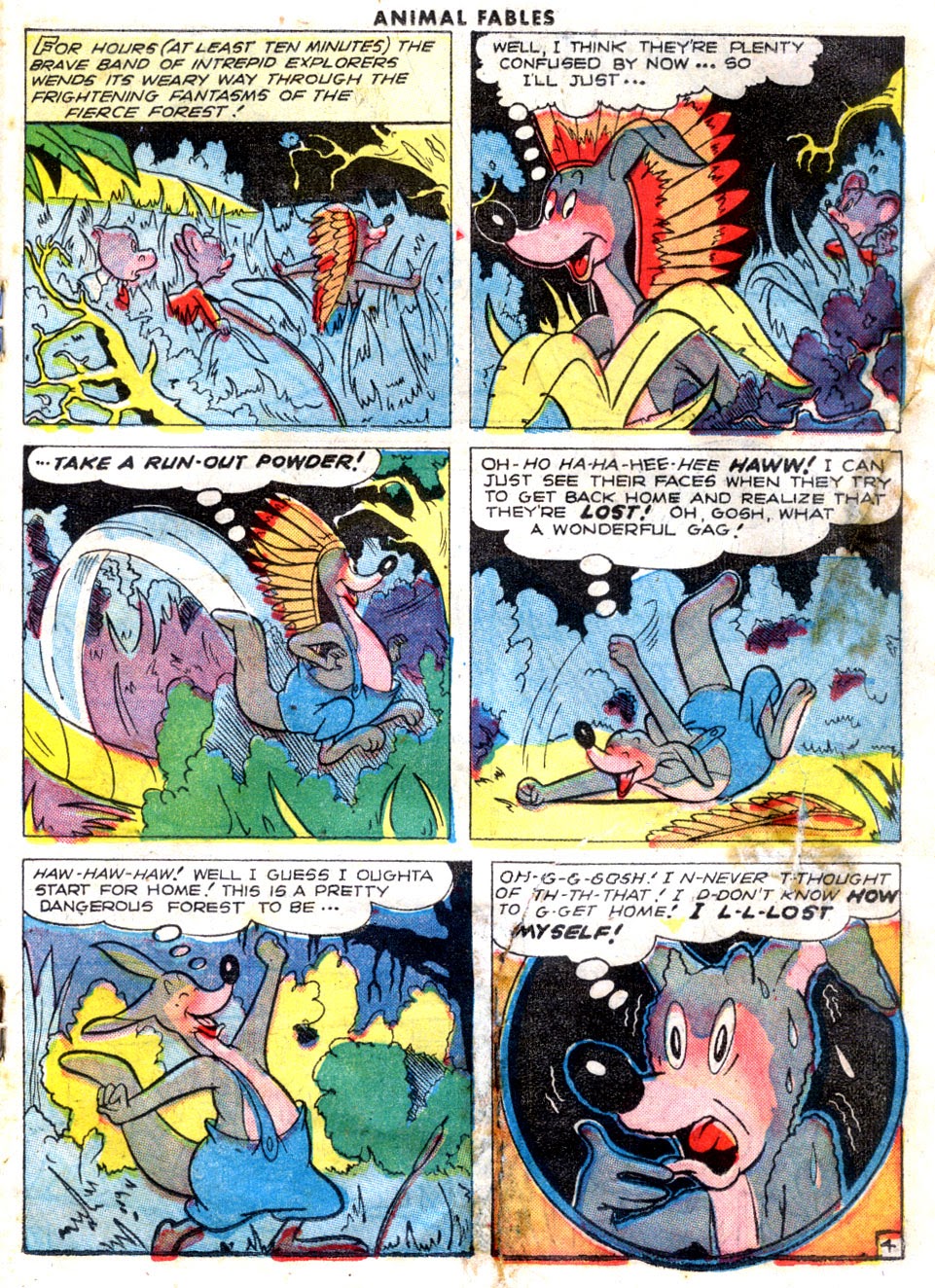 Read online Animal Fables comic -  Issue #6 - 19