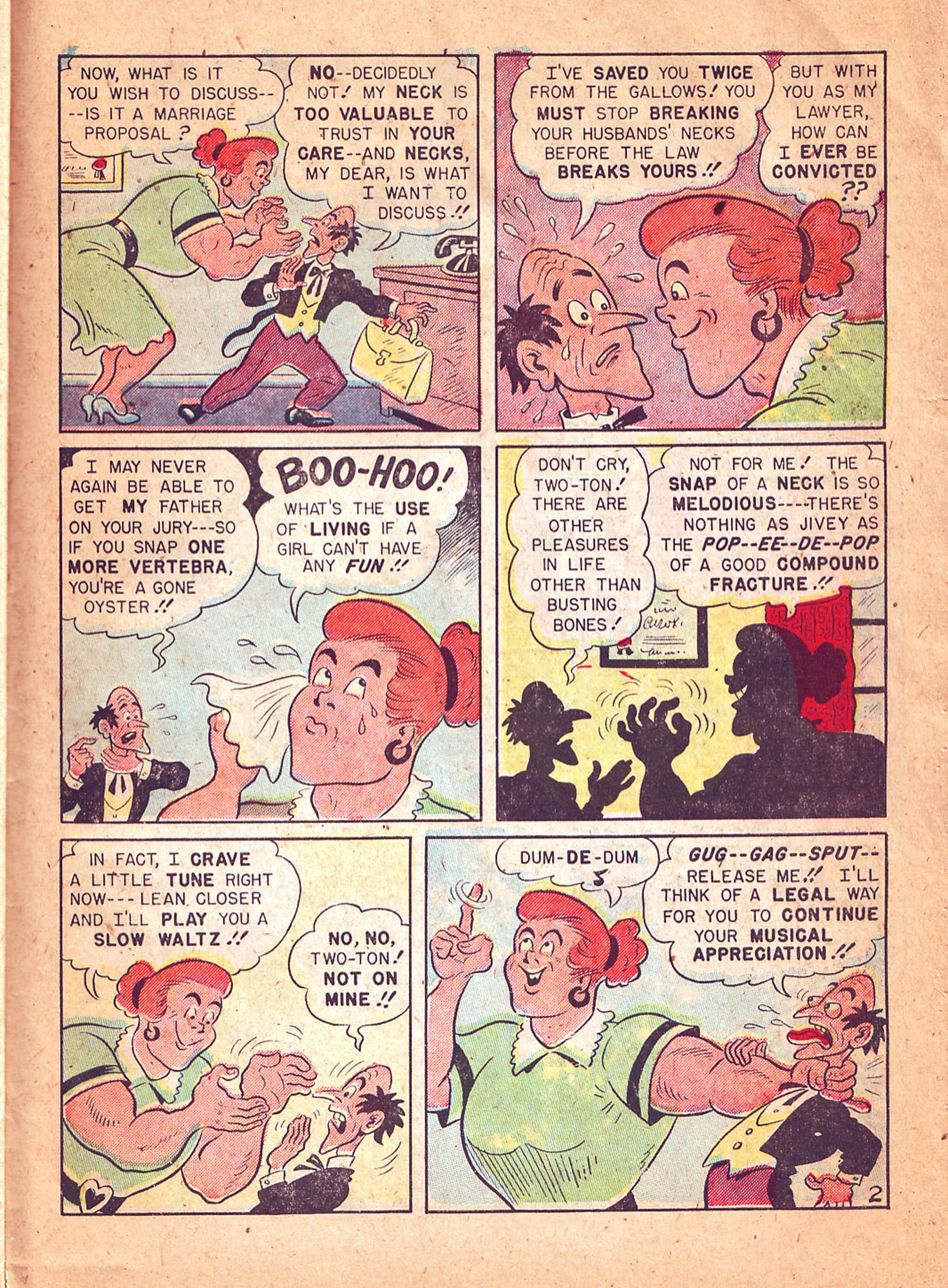 Read online Babe (1948) comic -  Issue #4 - 41